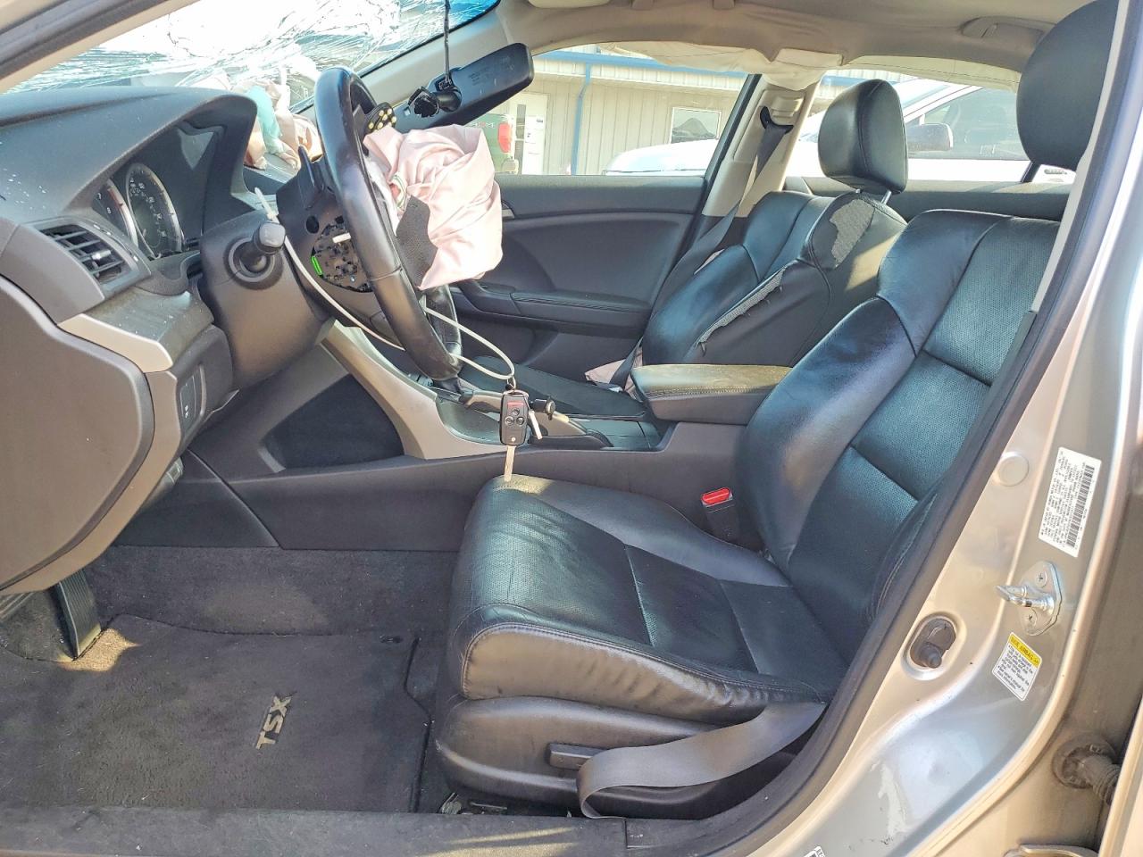 2009 Acura Tsx Silver vin: JH4CU26639C021671