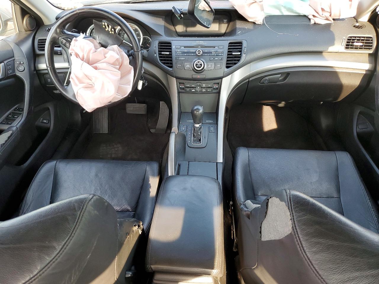2009 Acura Tsx Silver vin: JH4CU26639C021671