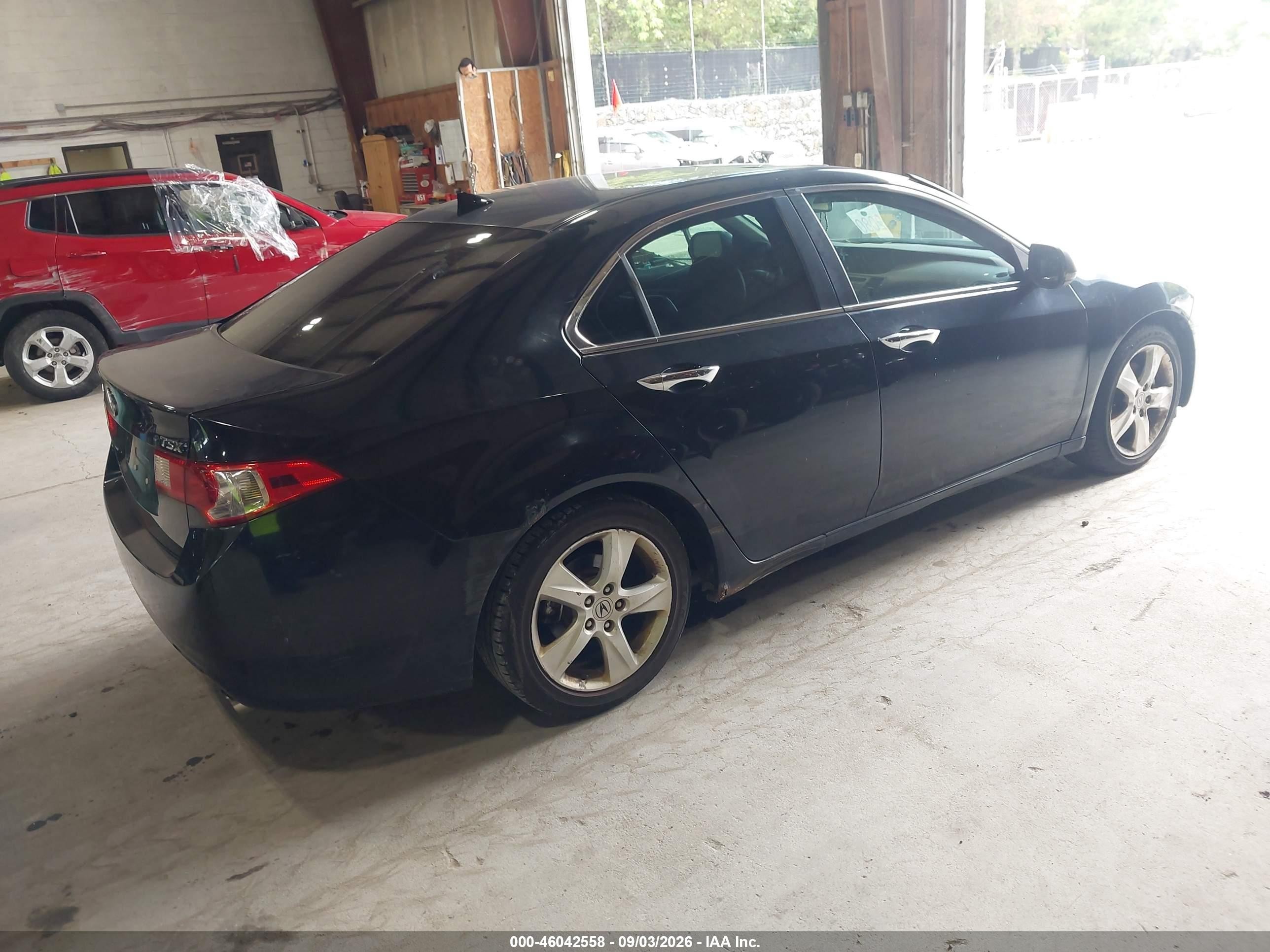 2009 Acura Tsx   Black vin: JH4CU26639C026367