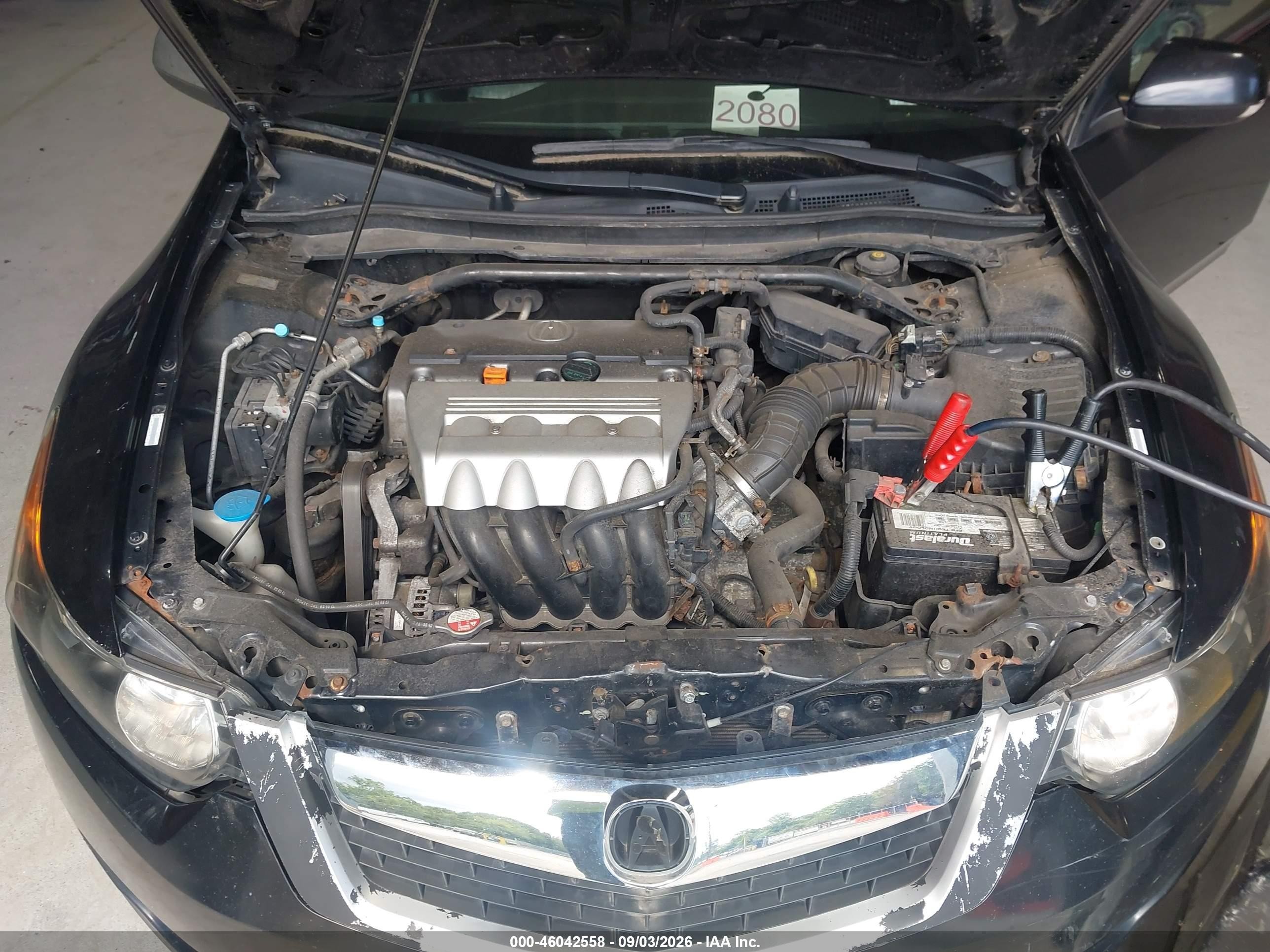2009 Acura Tsx   Black vin: JH4CU26639C026367