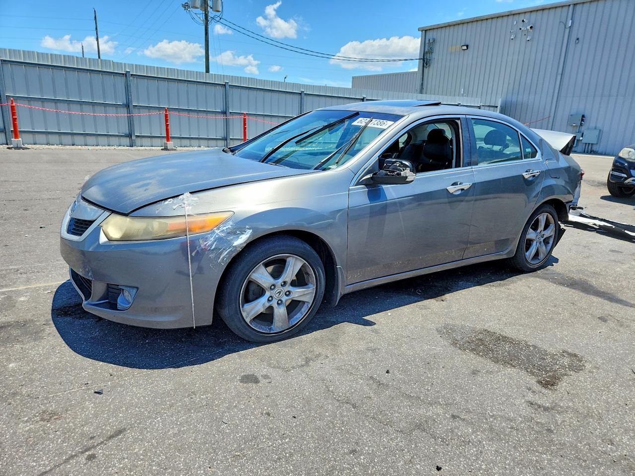 2009 Acura Tsx Gray vin: JH4CU26639C032315