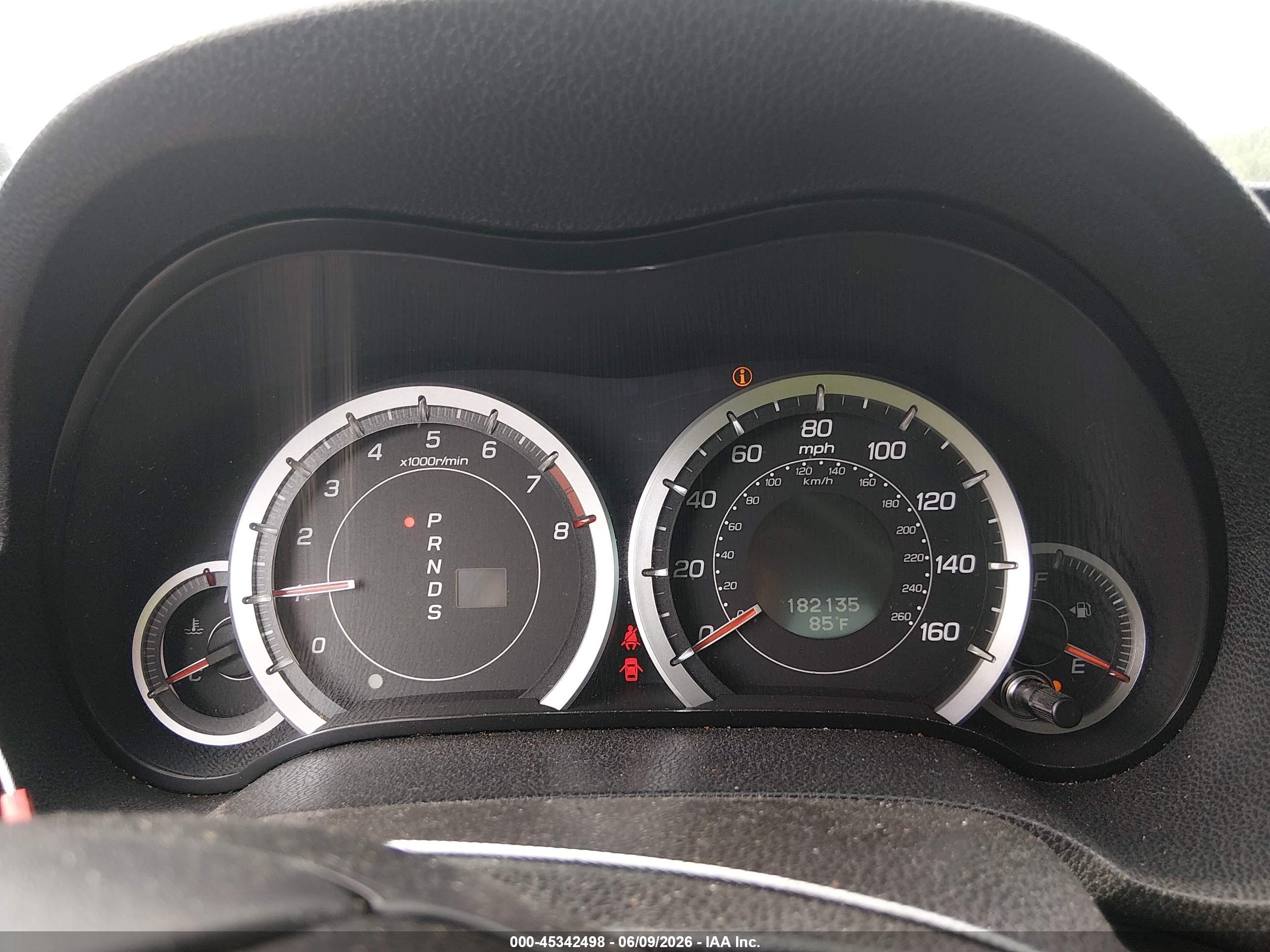 2009 Acura Tsx   Black vin: JH4CU26639C034288