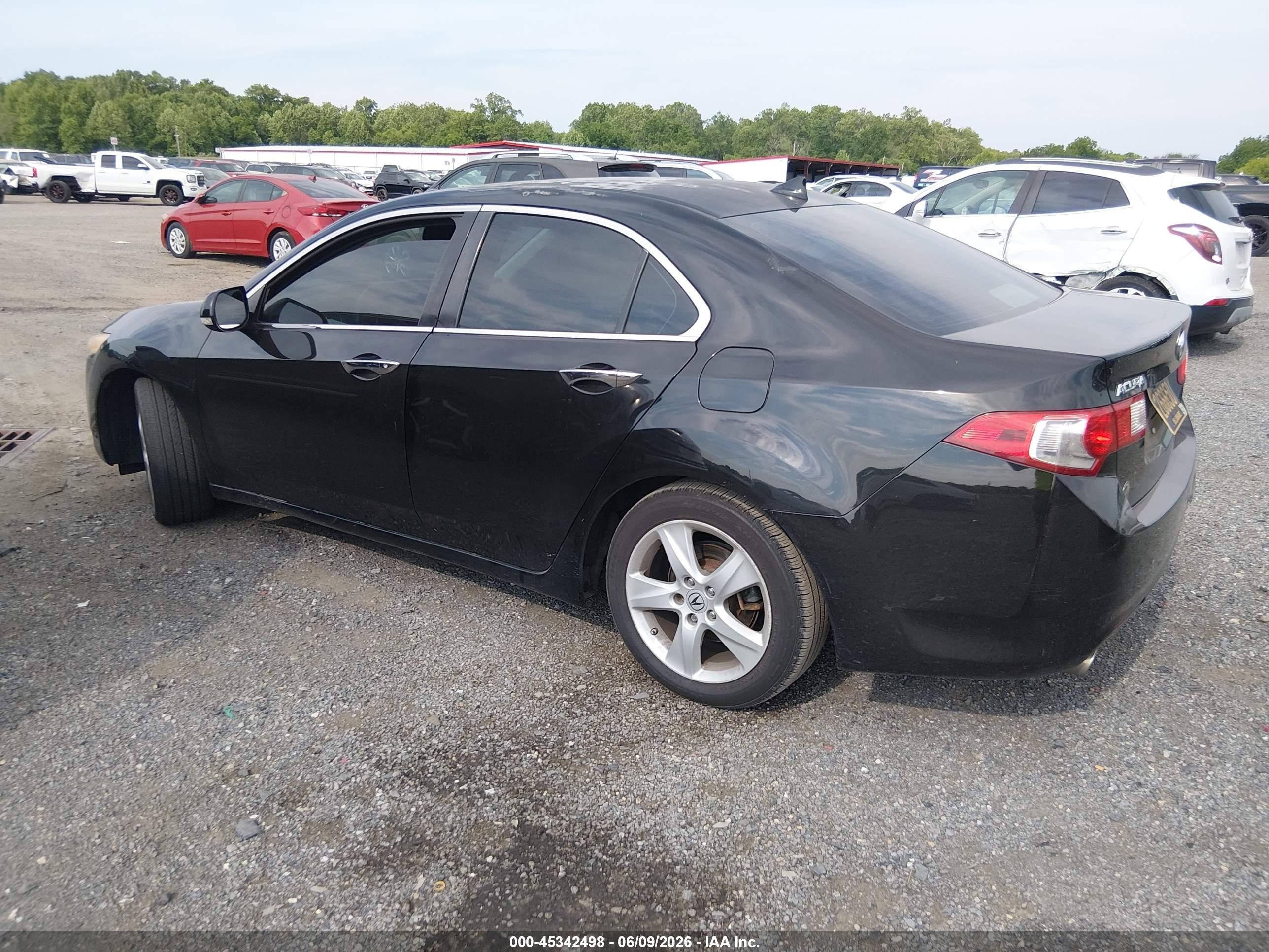 2009 Acura Tsx   Black vin: JH4CU26639C034288