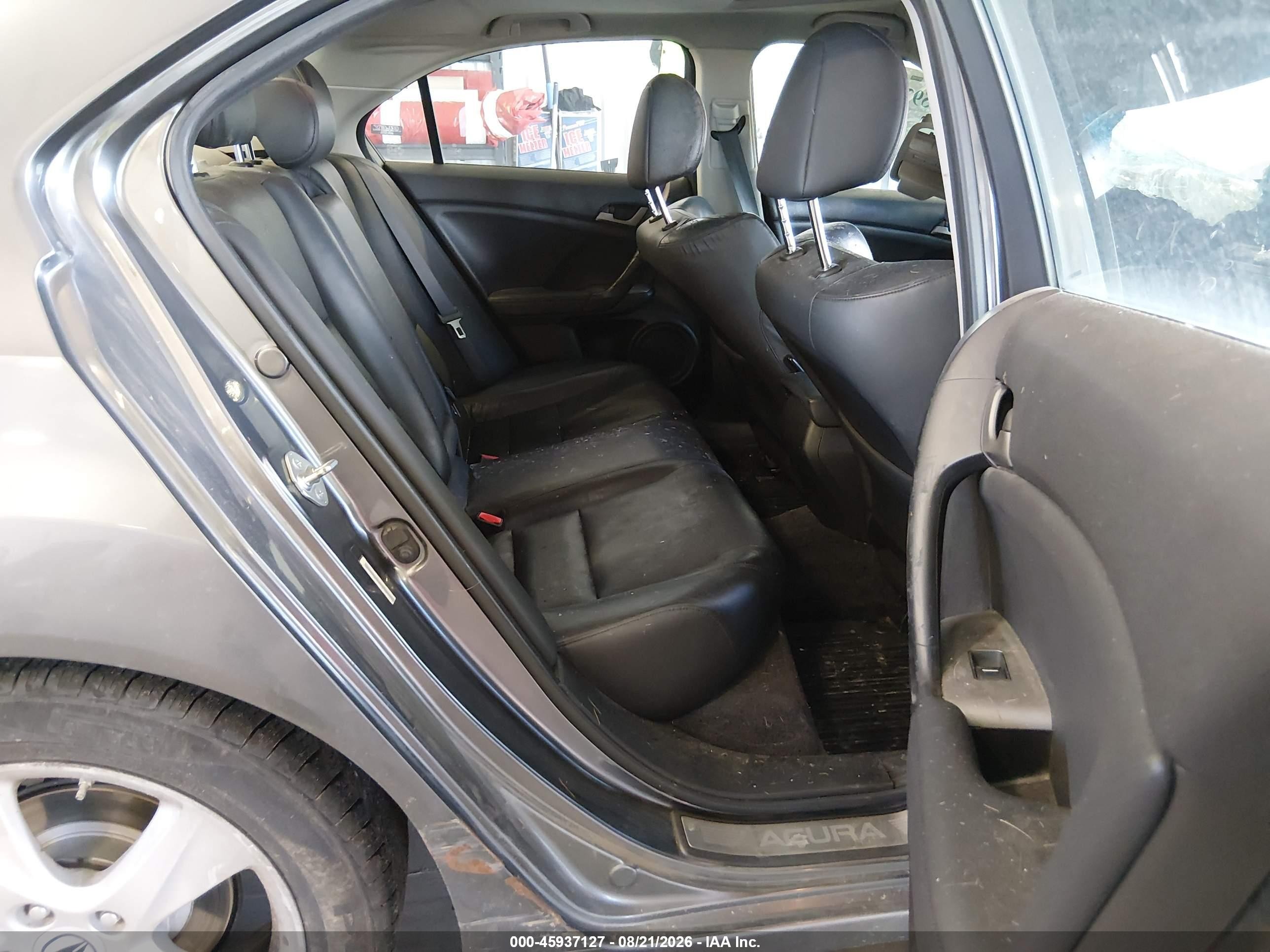 2009 Acura Tsx Gray vin: JH4CU26649C005317