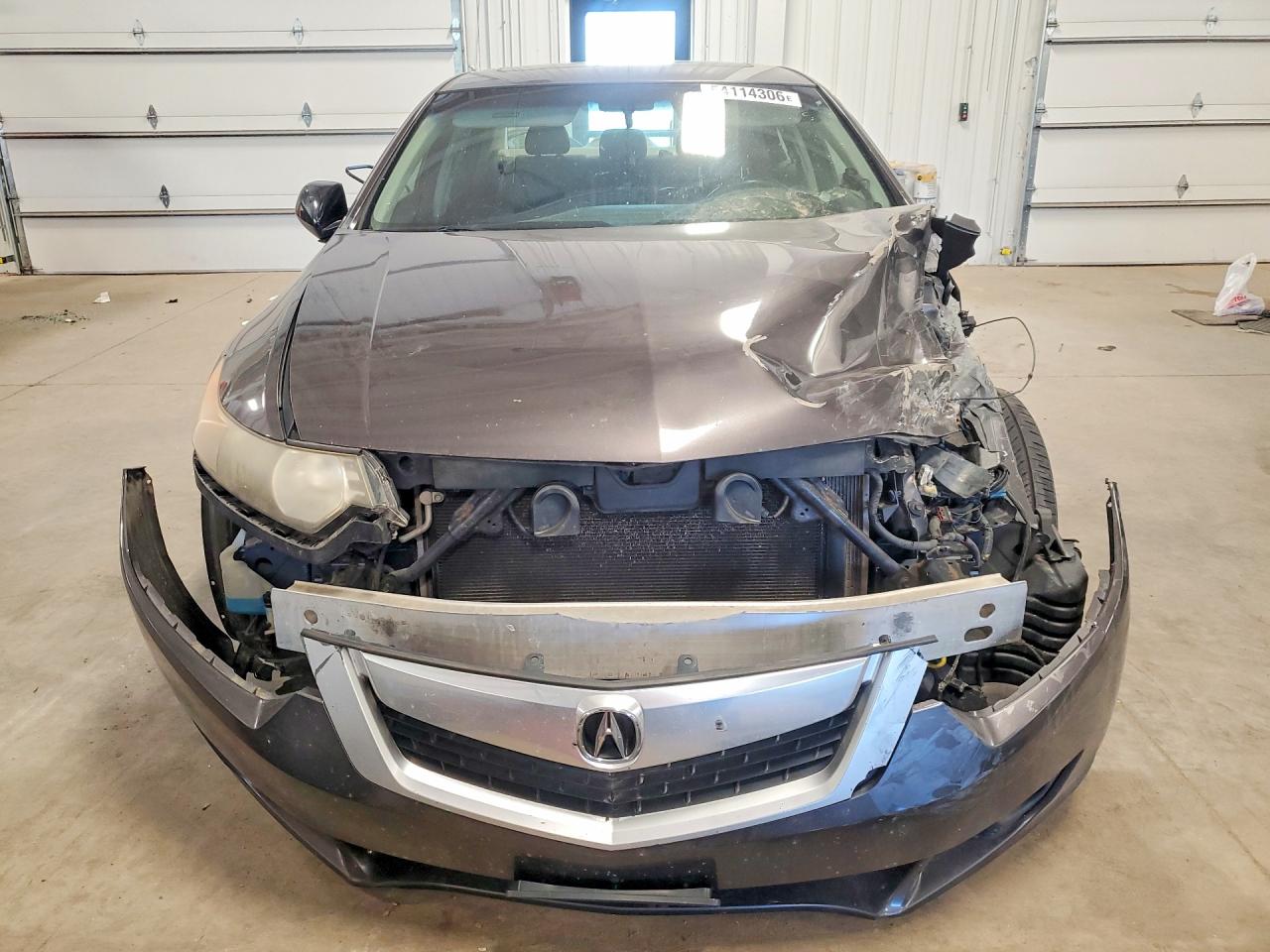 2009 Acura Tsx Gray vin: JH4CU26649C018729