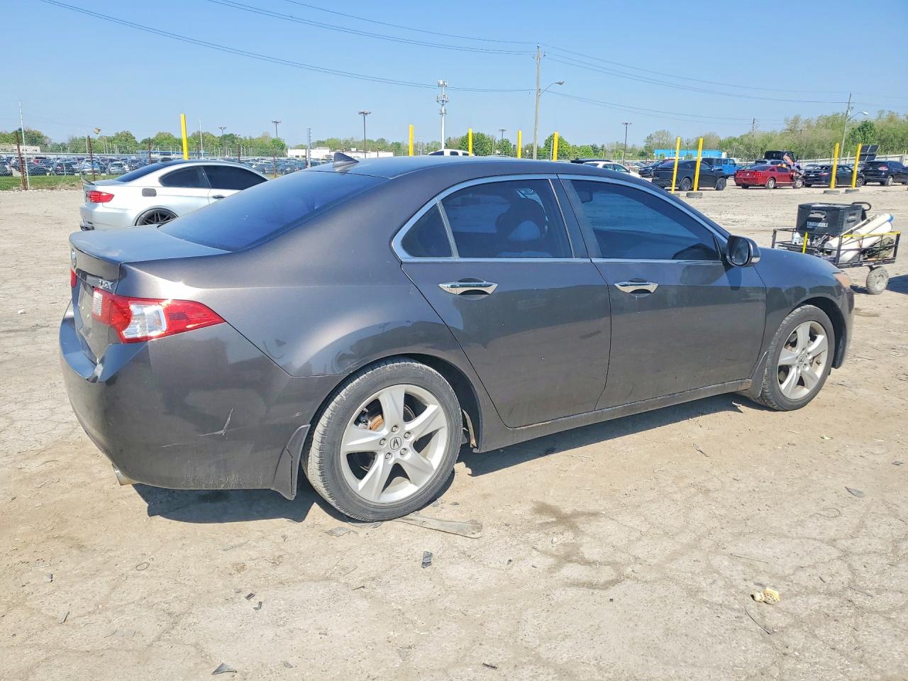 2009 Acura Tsx Gray vin: JH4CU26649C029276