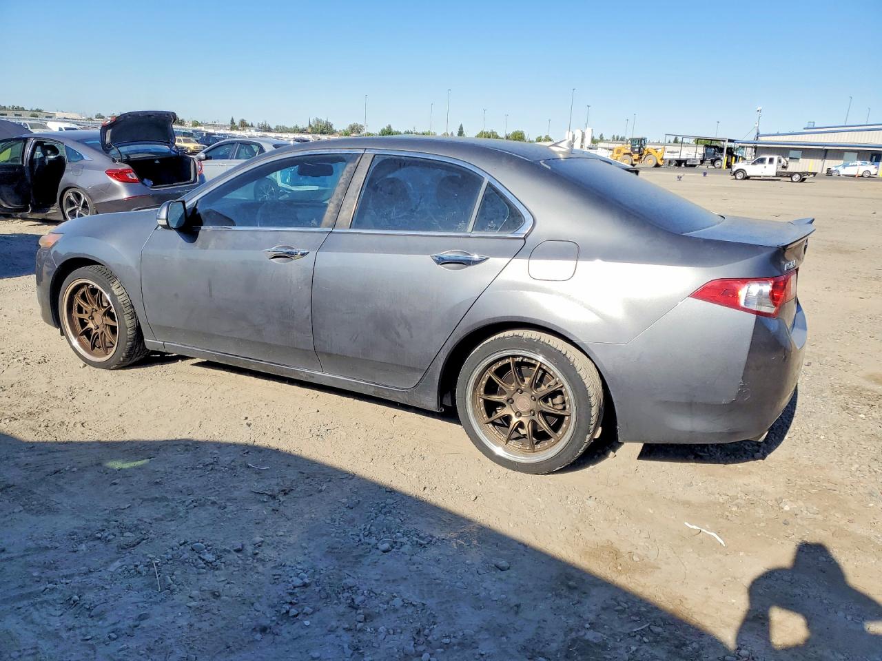 2009 Acura Tsx Silver vin: JH4CU26649C031352