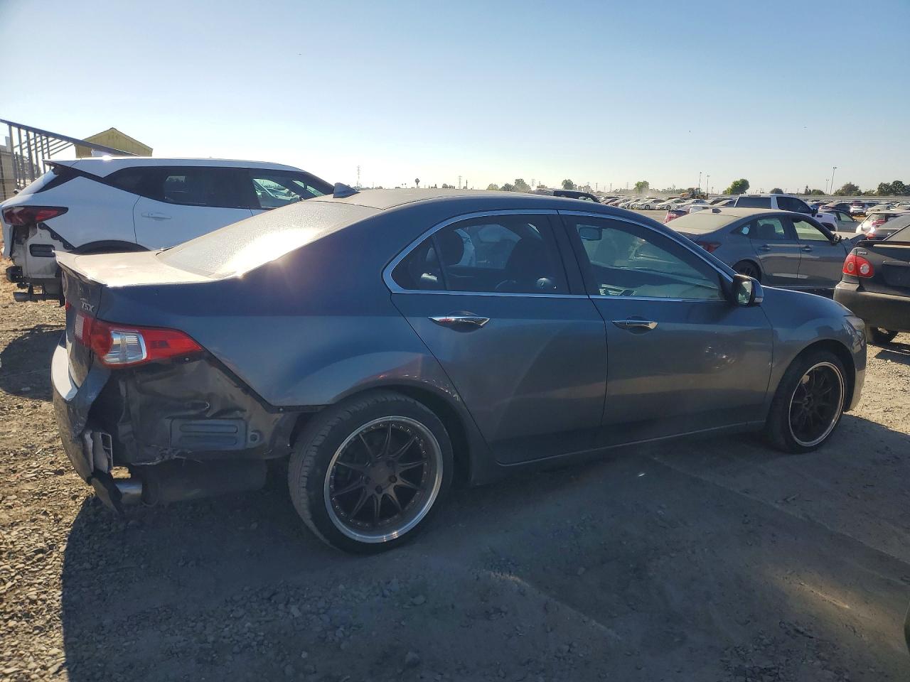 2009 Acura Tsx Silver vin: JH4CU26649C031352