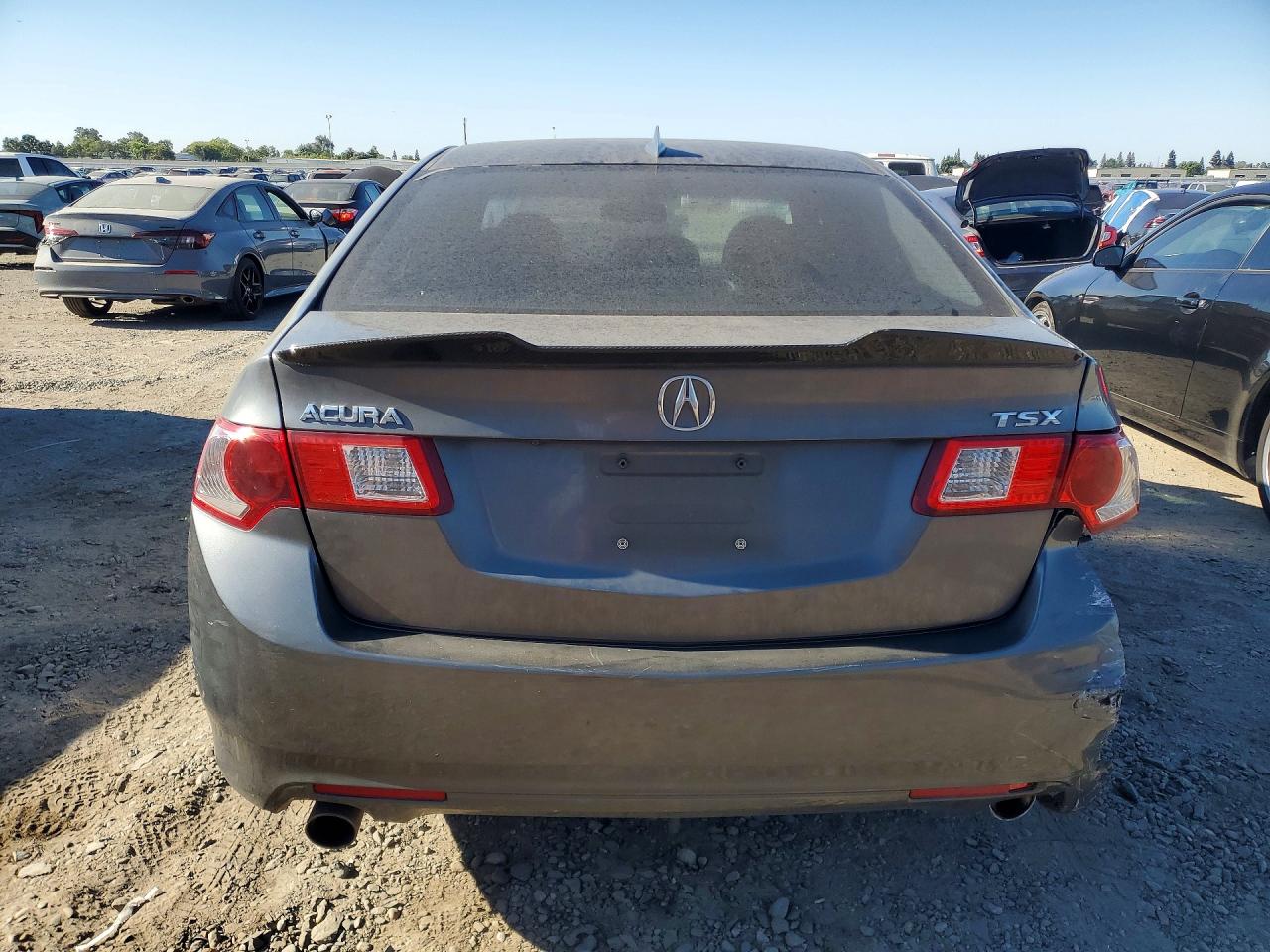 2009 Acura Tsx Silver vin: JH4CU26649C031352