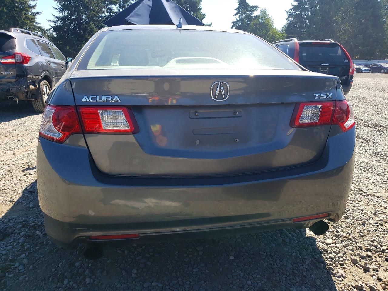 2009 Acura Tsx Серый vin: JH4CU26649C031500