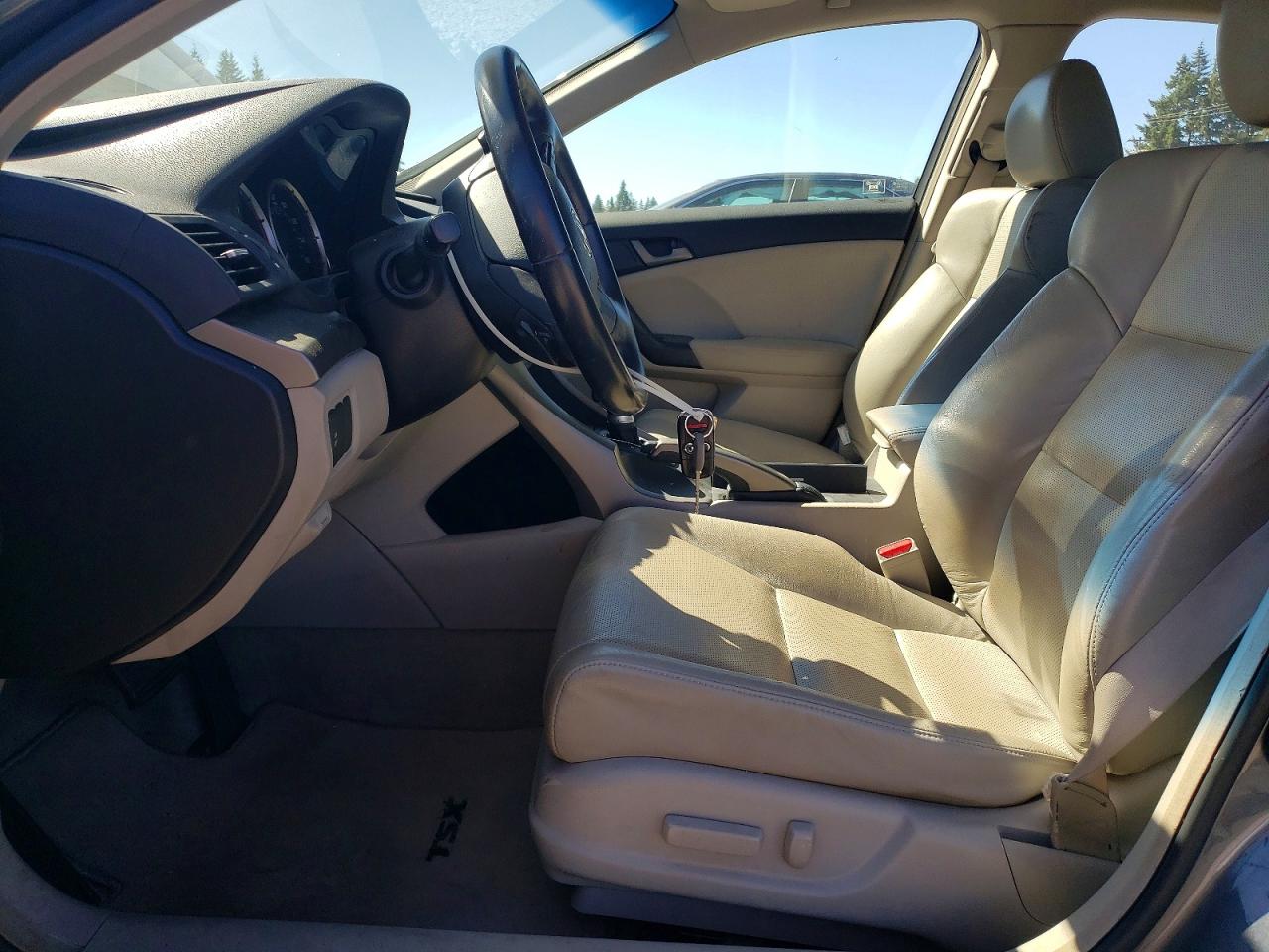 2009 Acura Tsx Серый vin: JH4CU26649C031500