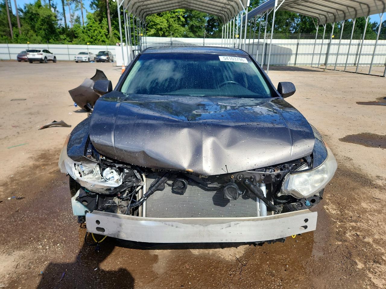 2009 Acura Tsx Gray vin: JH4CU26649C034803