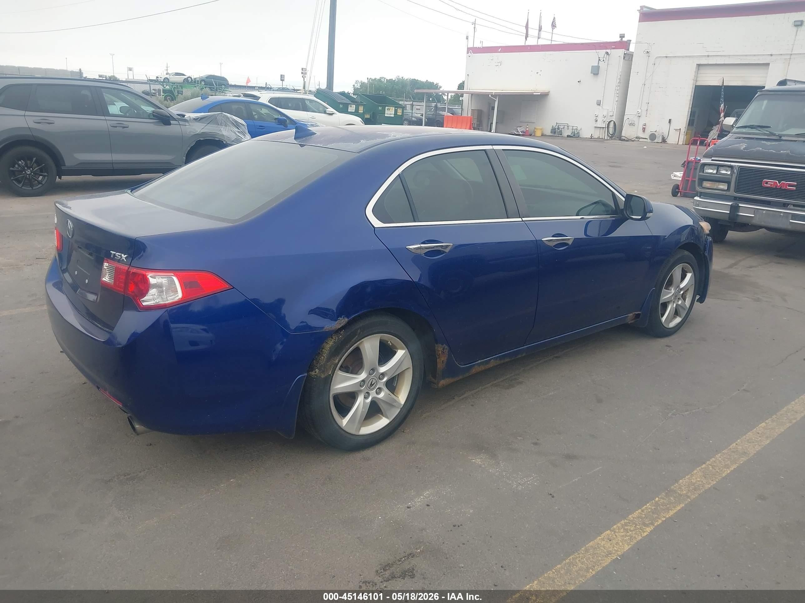 2009 Acura Tsx   Blue vin: JH4CU26649C035921