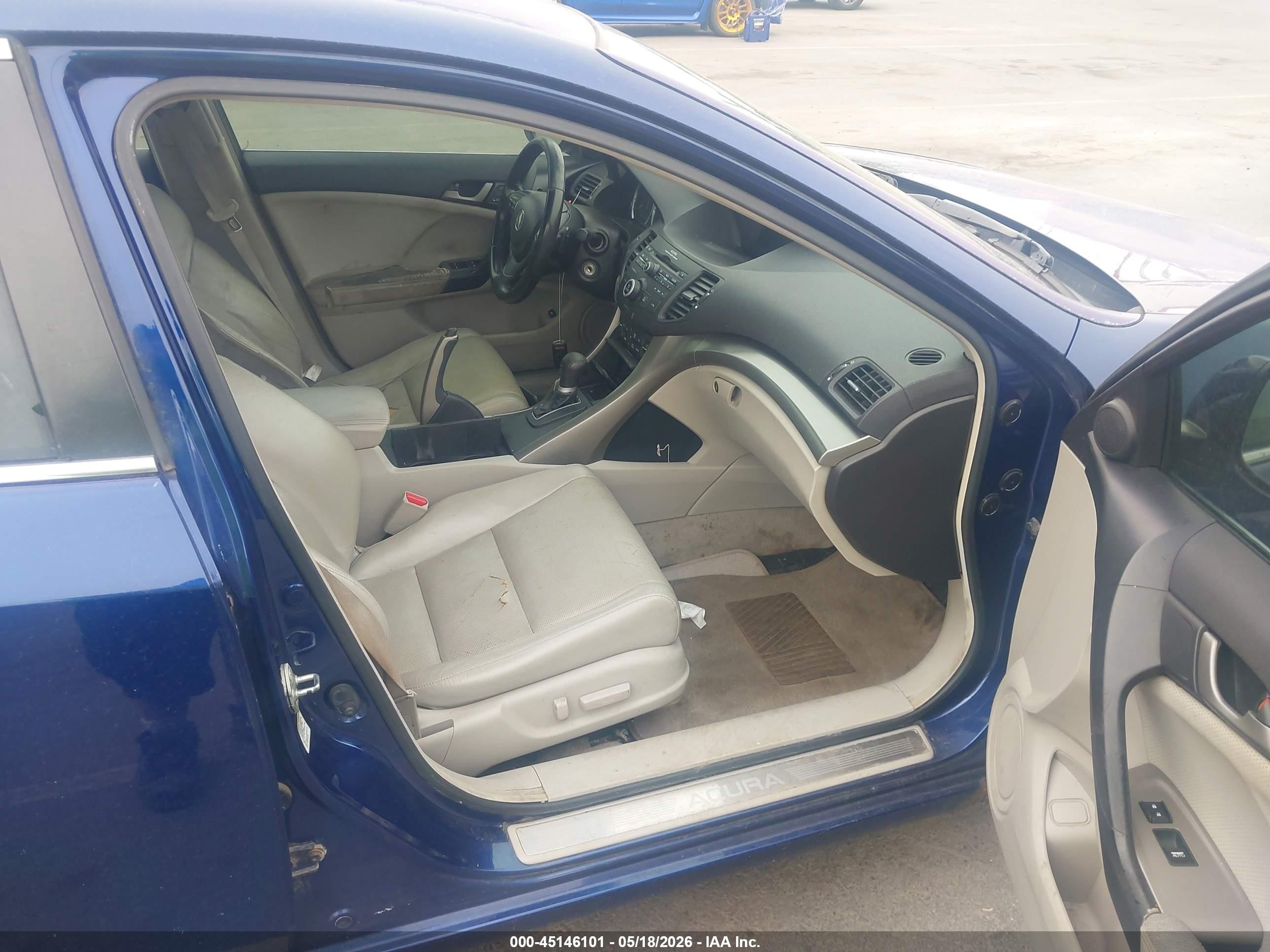2009 Acura Tsx   Blue vin: JH4CU26649C035921