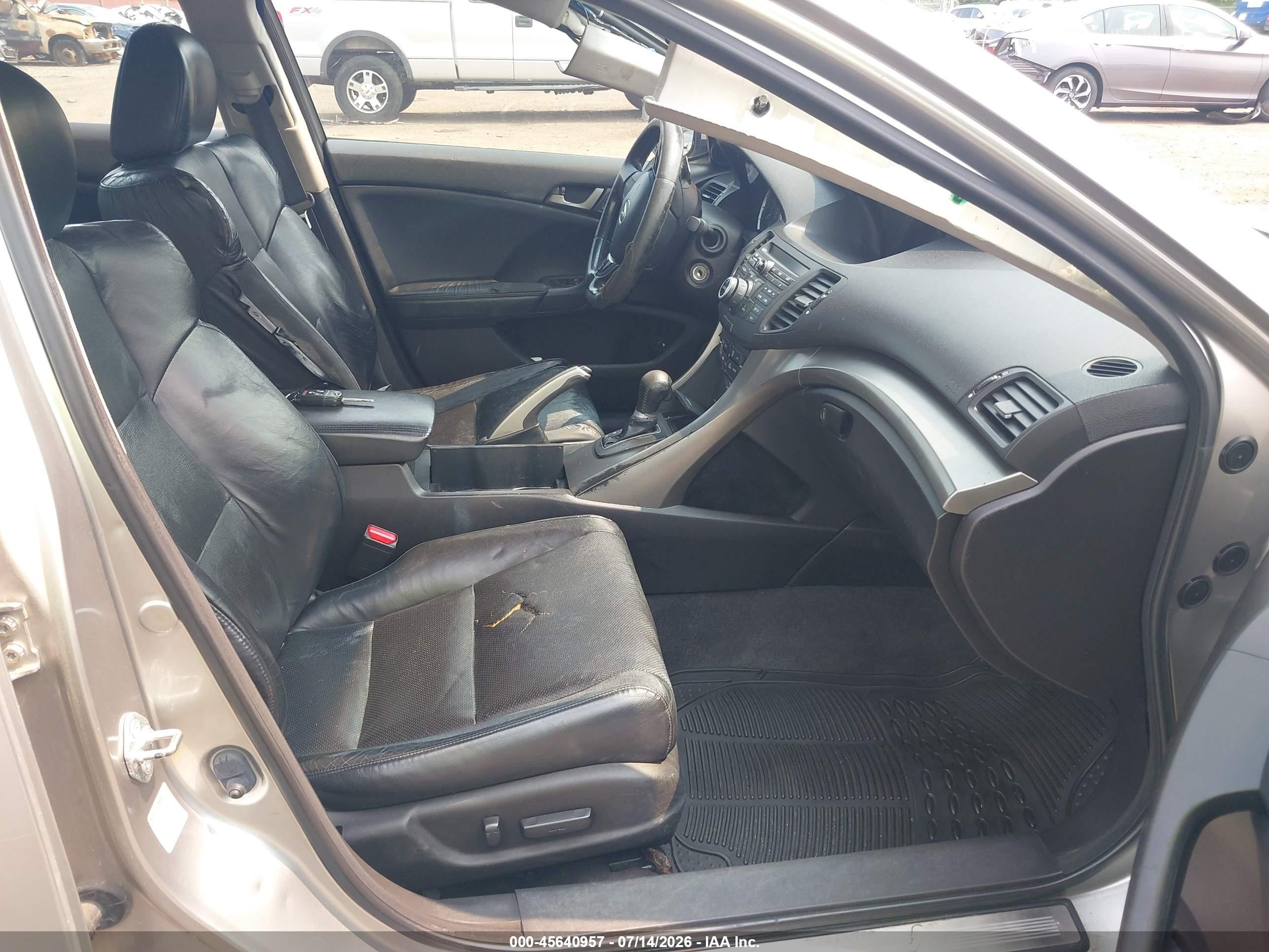 2009 Acura Tsx   Серый vin: JH4CU26659C002247