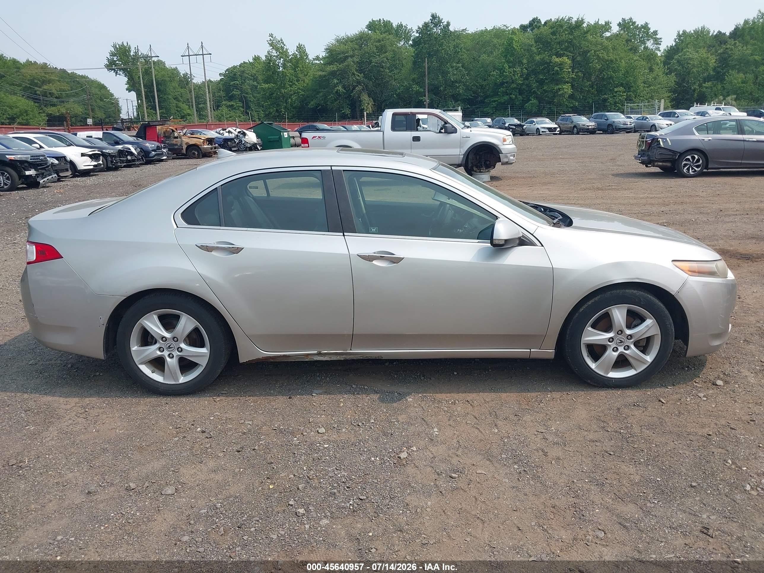 2009 Acura Tsx   Серый vin: JH4CU26659C002247