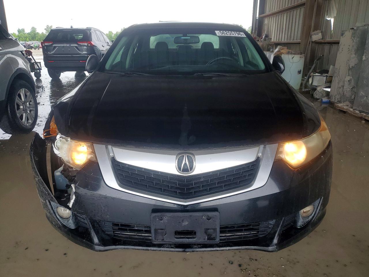 2009 Acura Tsx Black vin: JH4CU26659C005892