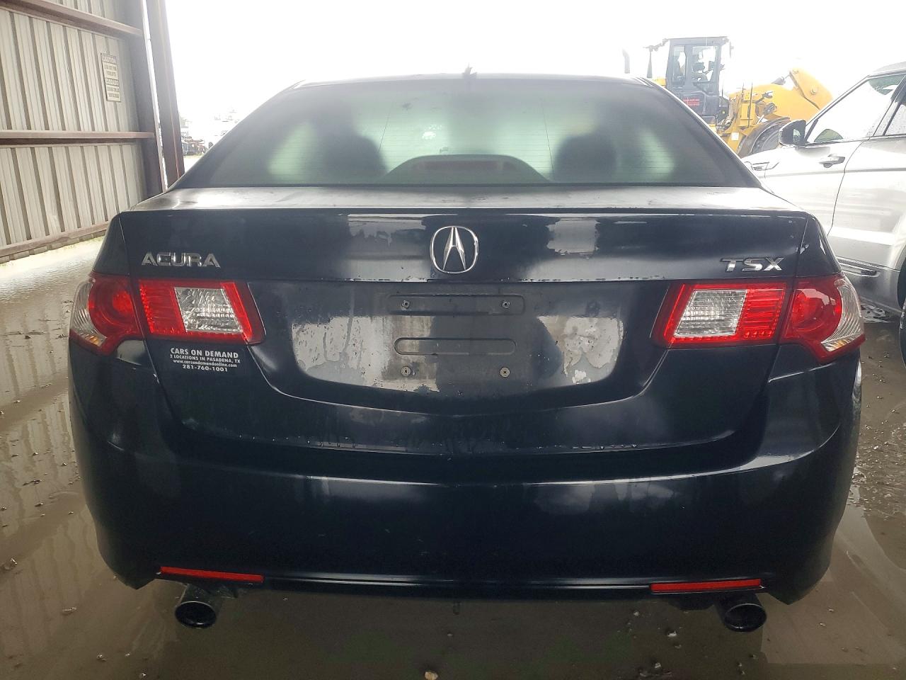 2009 Acura Tsx Black vin: JH4CU26659C005892