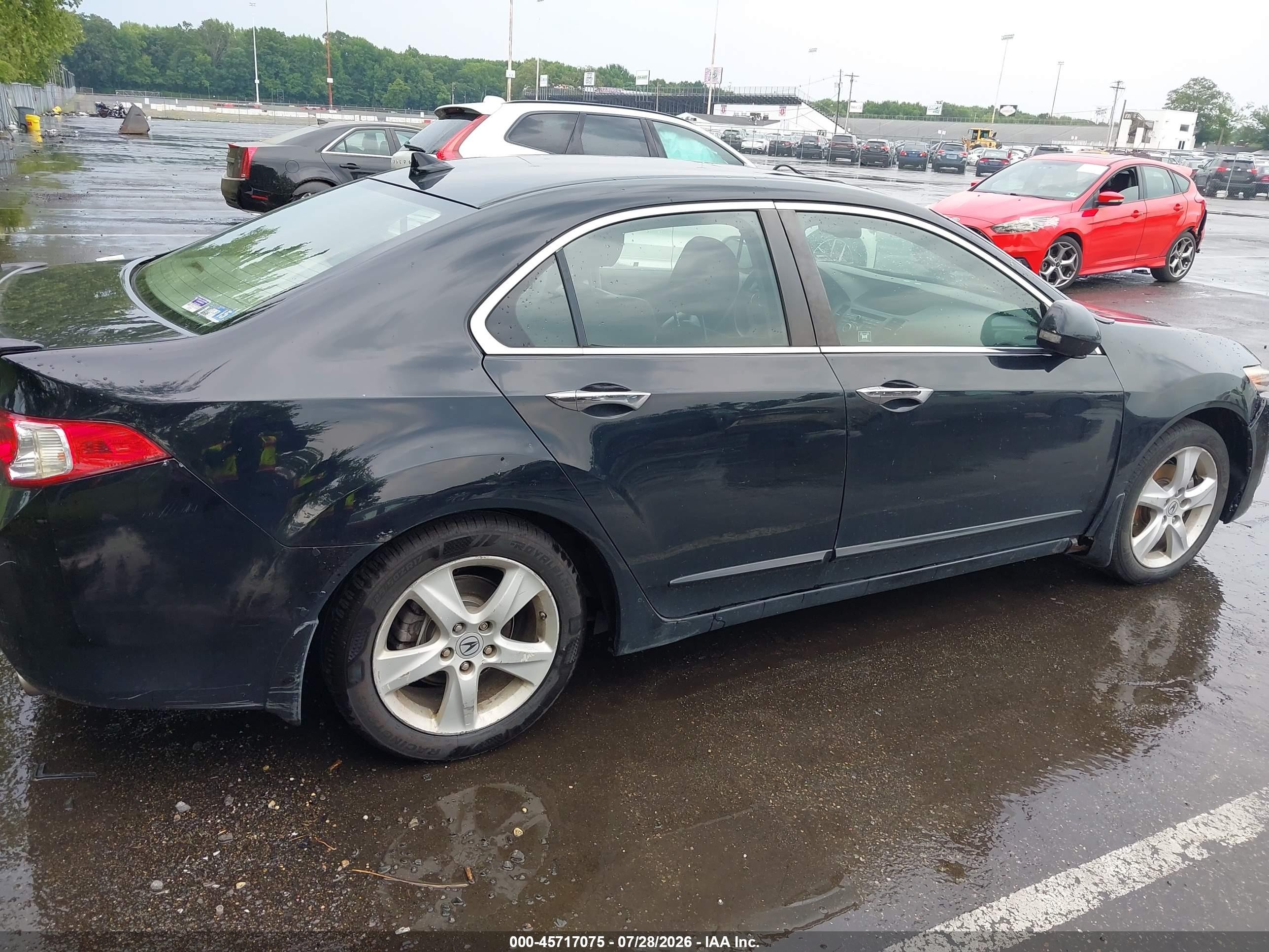 2009 Acura Tsx   Black vin: JH4CU26659C009165