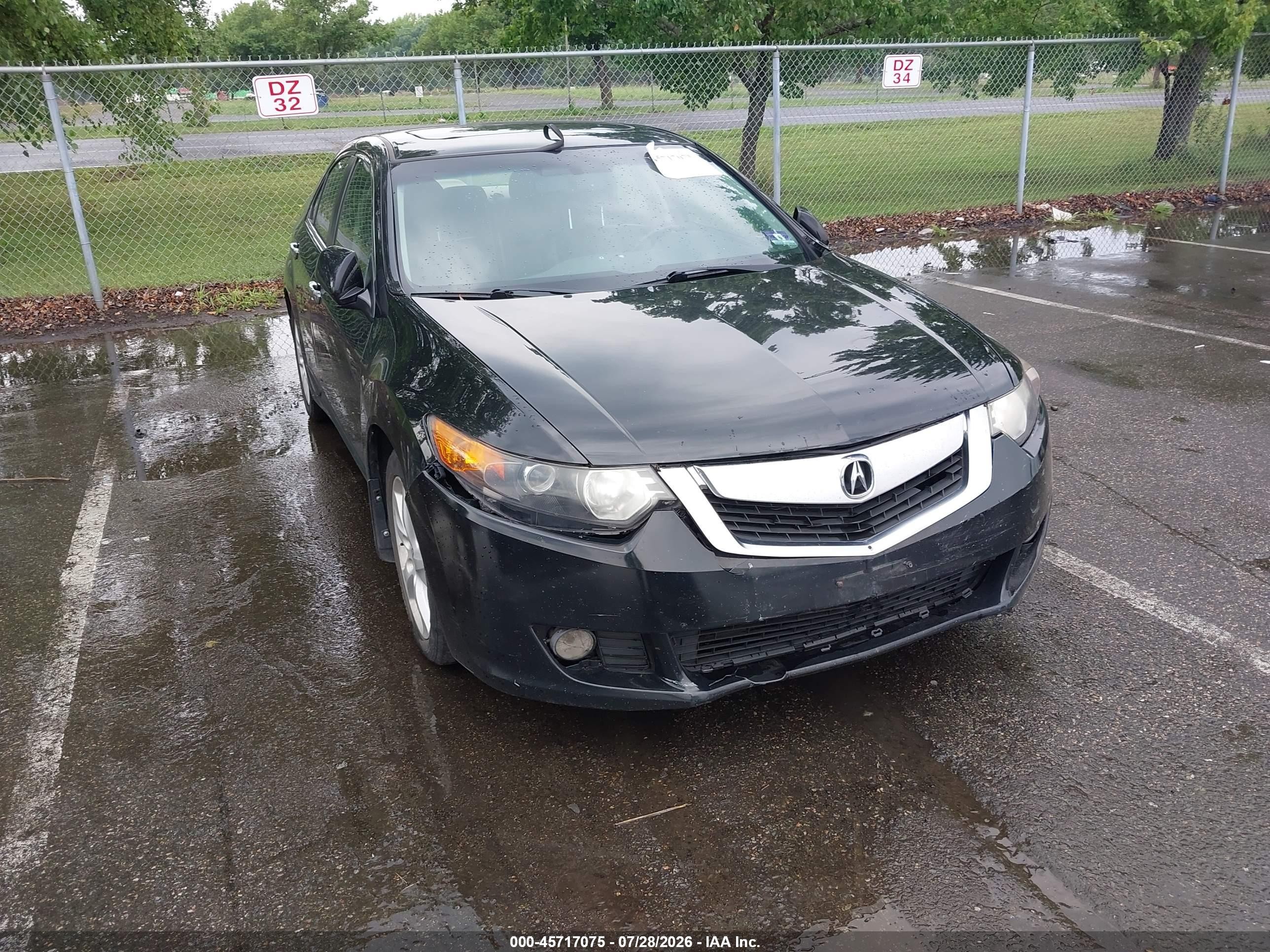 2009 Acura Tsx   Black vin: JH4CU26659C009165