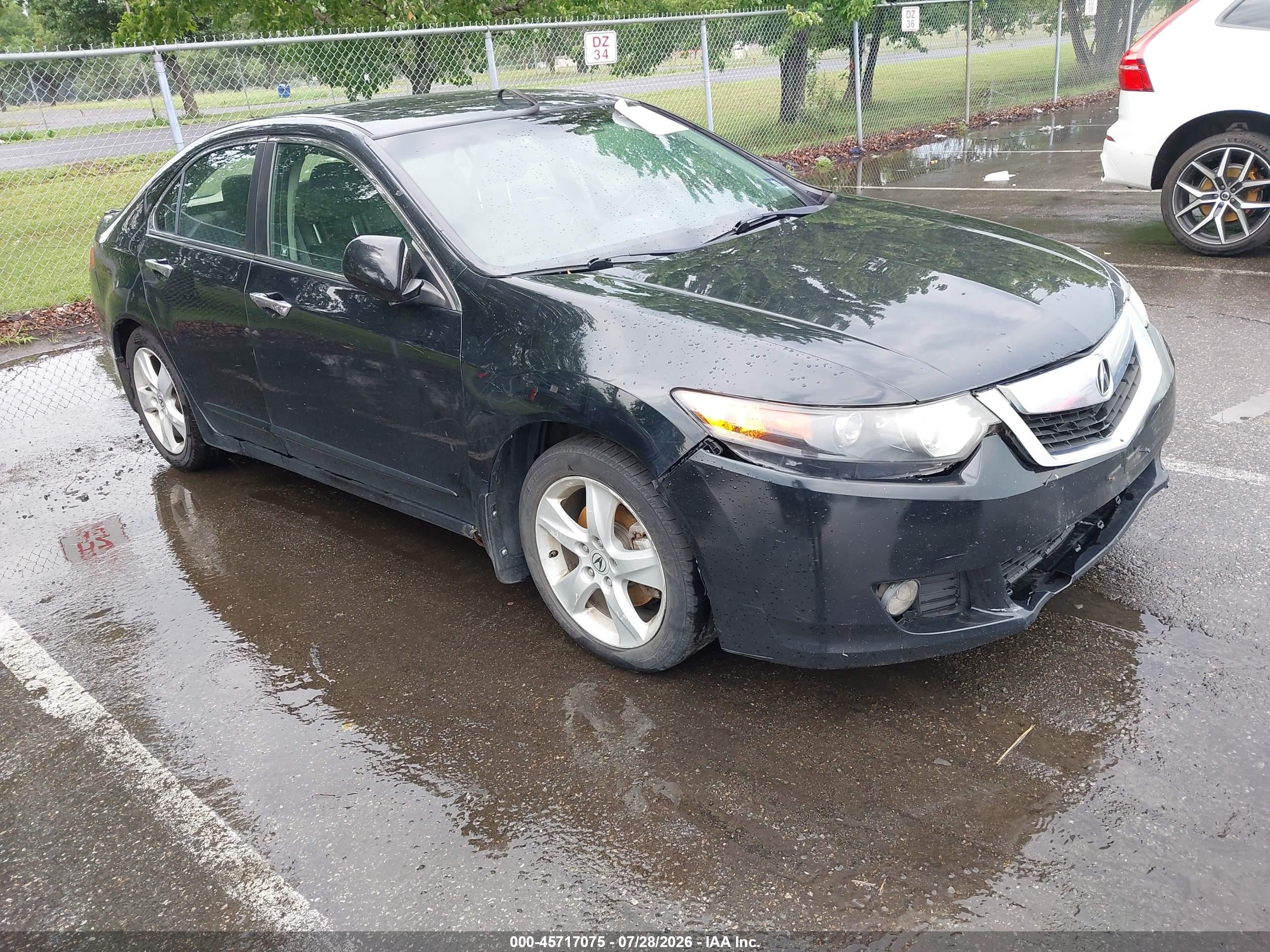 2009 Acura Tsx   Black vin: JH4CU26659C009165
