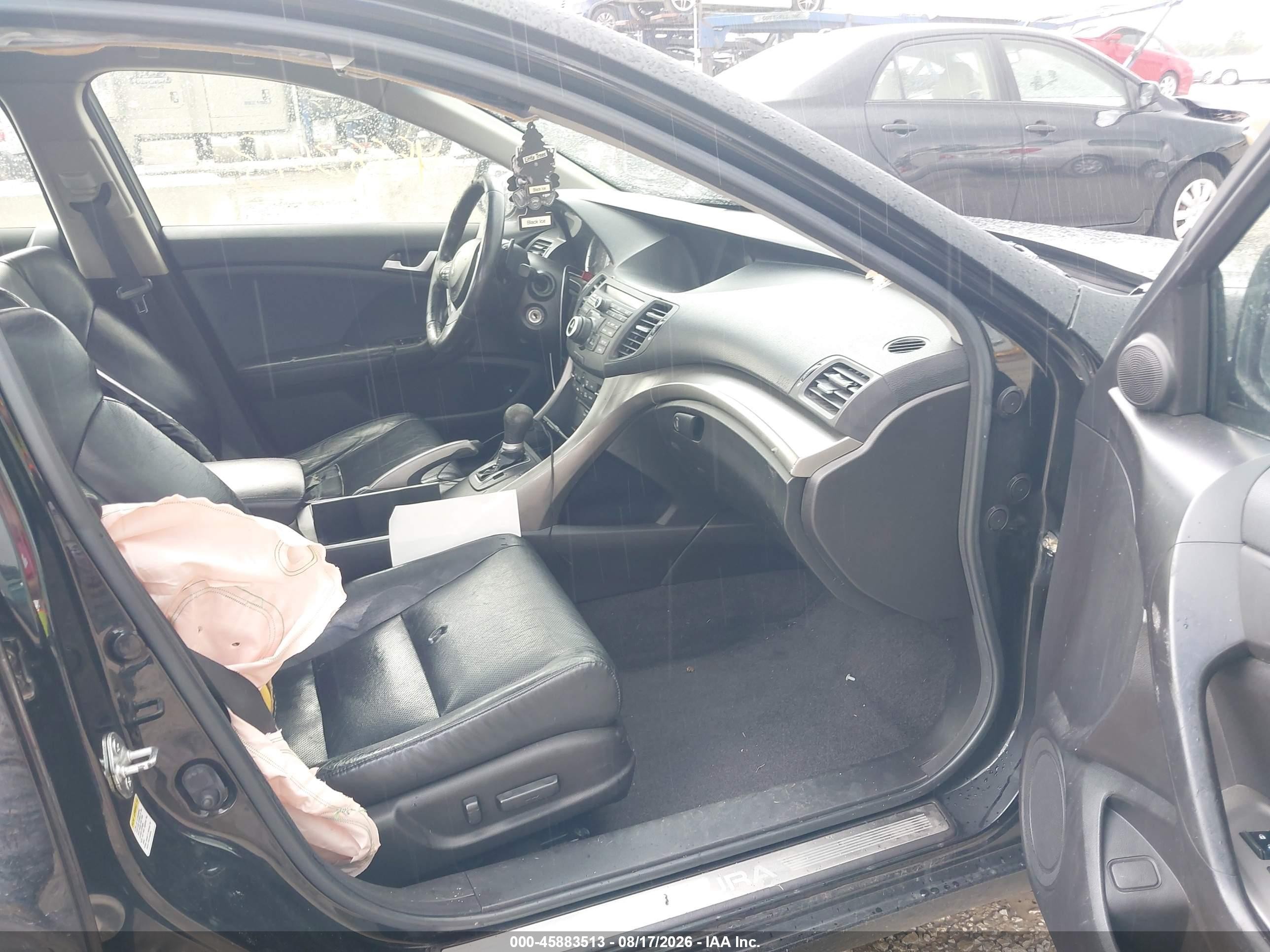 2009 Acura Tsx   Black vin: JH4CU26659C013782