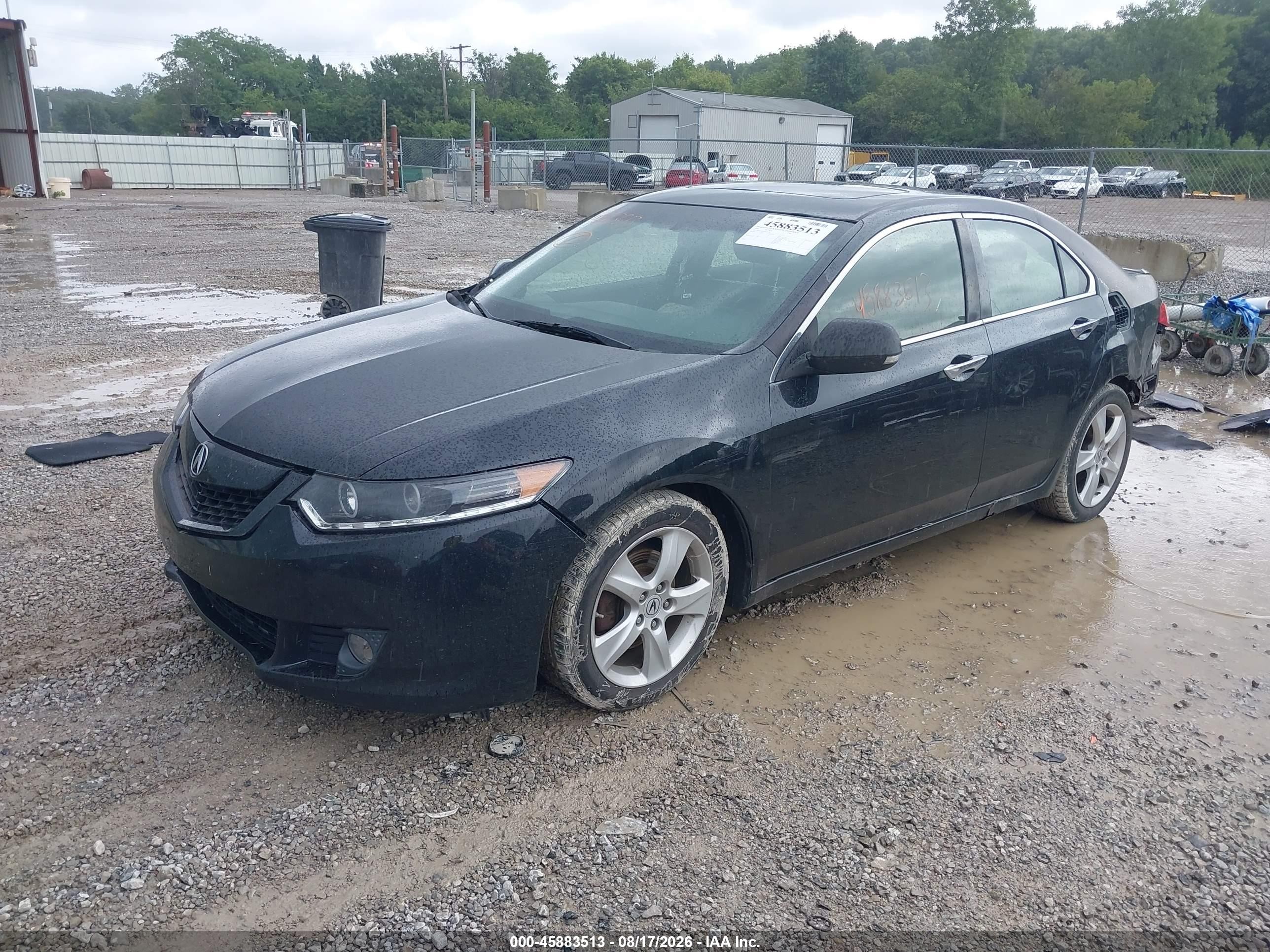 2009 Acura Tsx   Black vin: JH4CU26659C013782