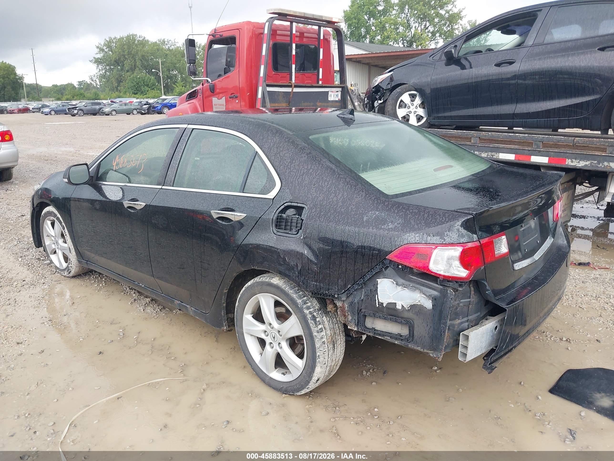 2009 Acura Tsx   Black vin: JH4CU26659C013782
