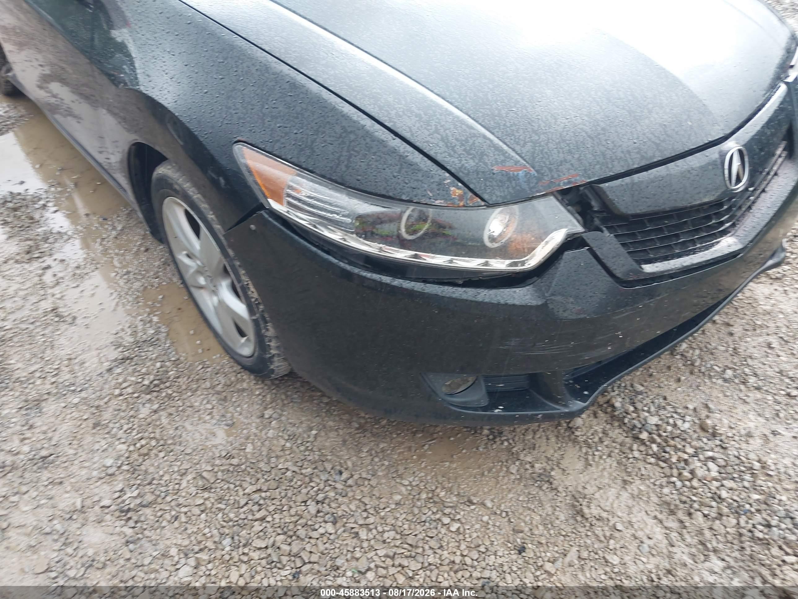 2009 Acura Tsx   Black vin: JH4CU26659C013782