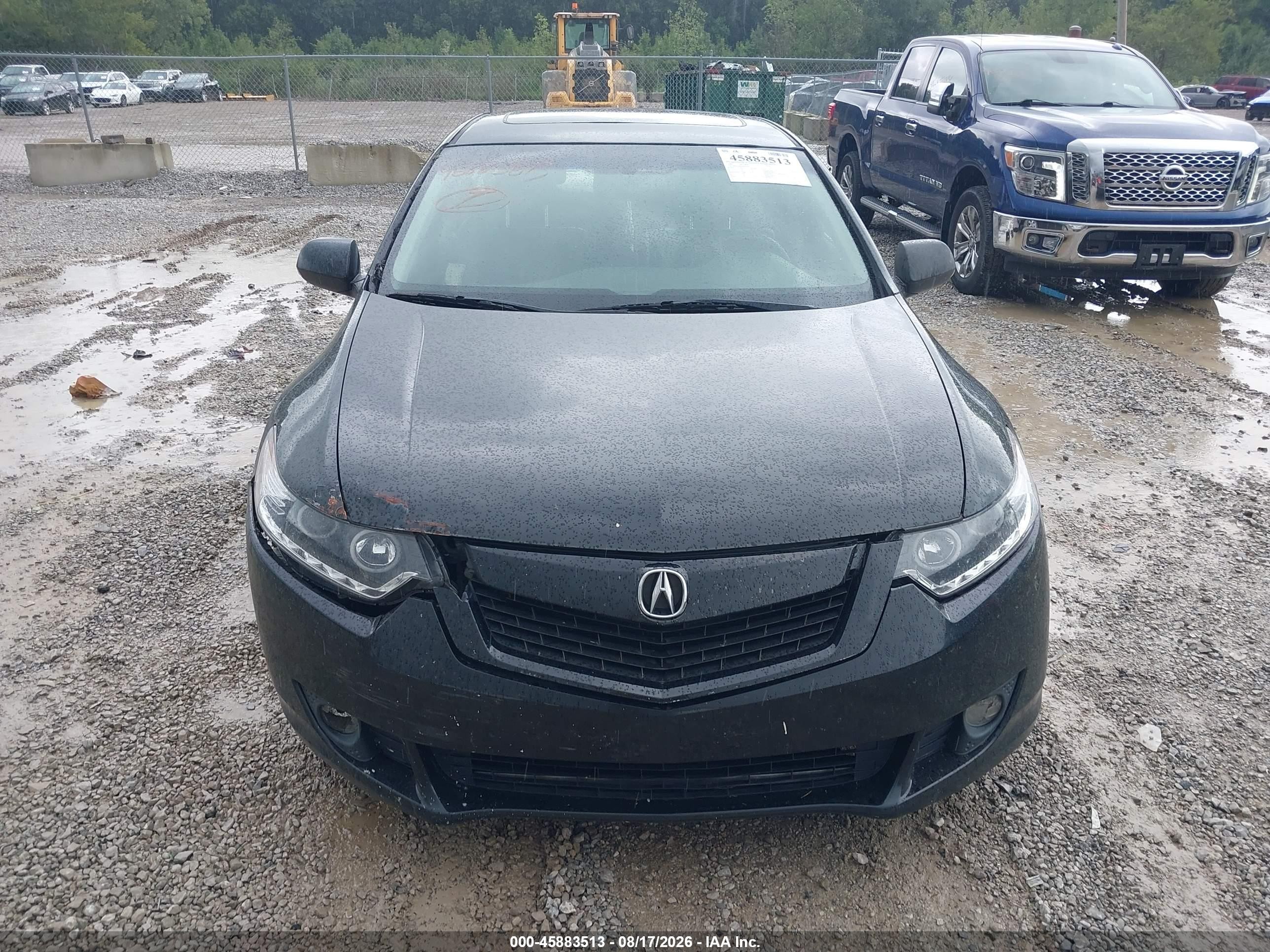 2009 Acura Tsx   Black vin: JH4CU26659C013782
