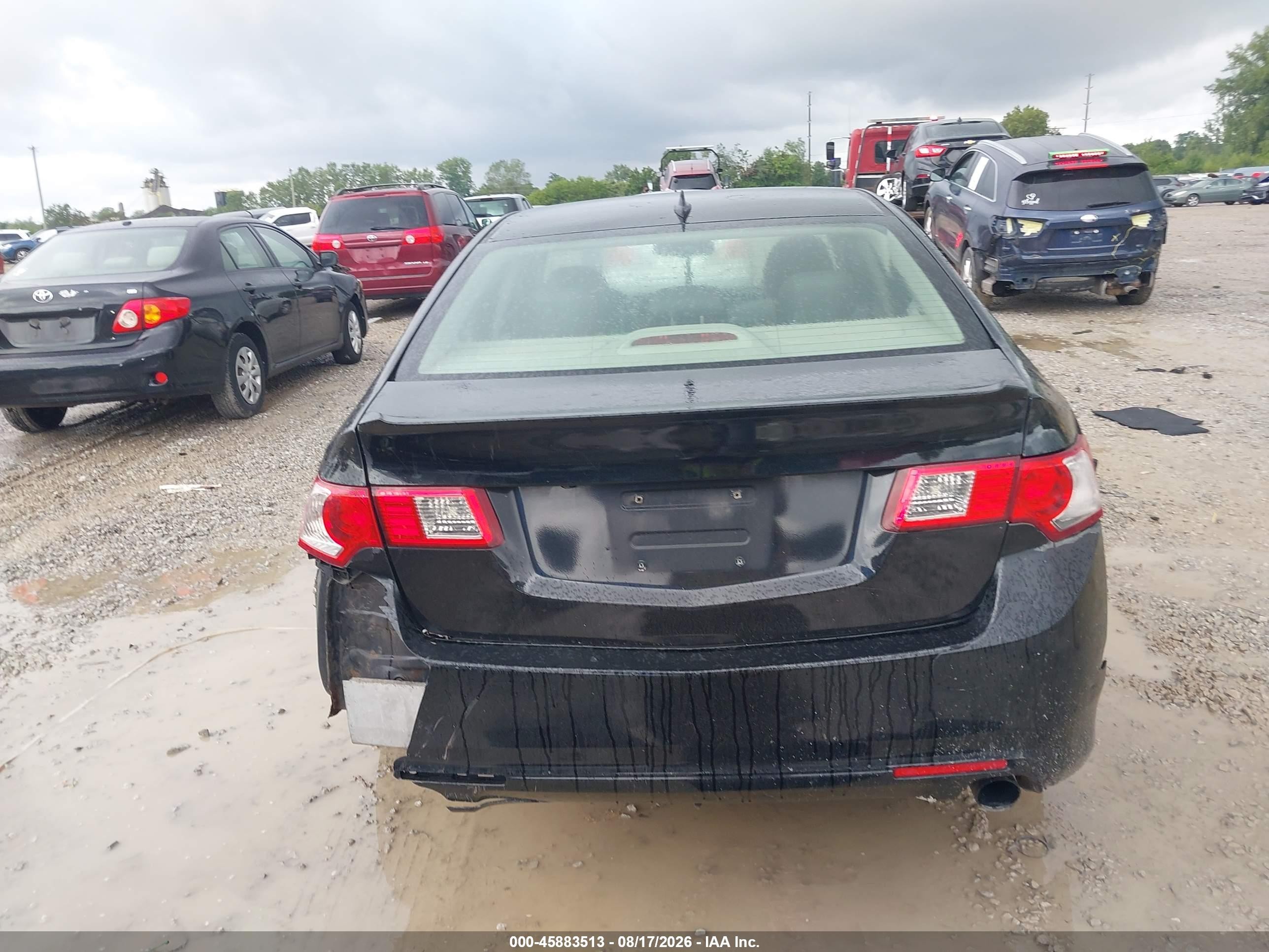 2009 Acura Tsx   Black vin: JH4CU26659C013782