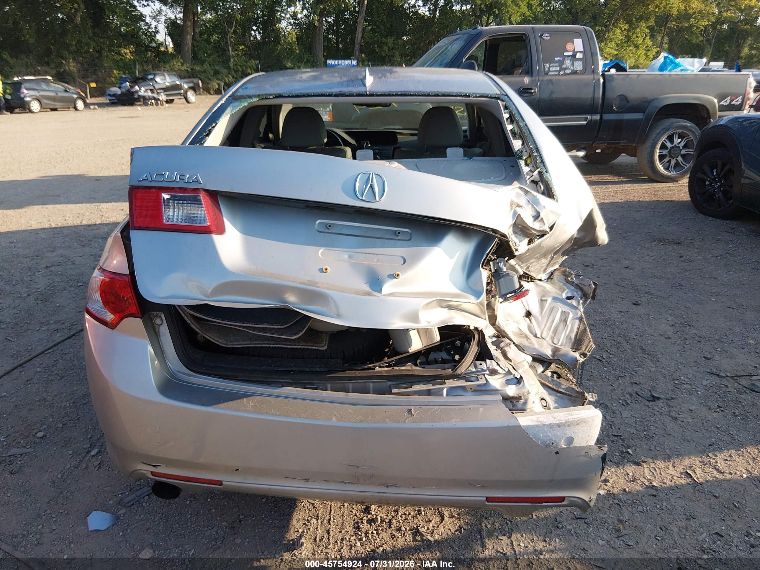 2009 Acura Tsx   Silver vin: JH4CU26659C014284