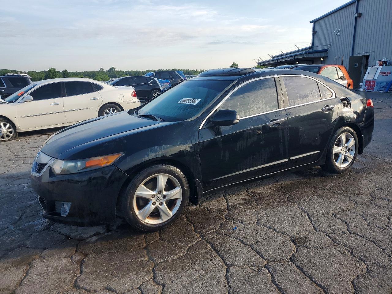2009 Acura Tsx Черный vin: JH4CU26659C014639