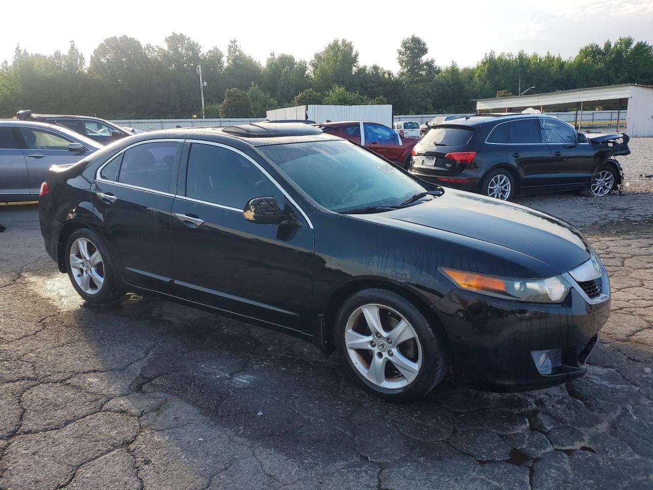 2009 Acura Tsx Black vin: JH4CU26659C014639