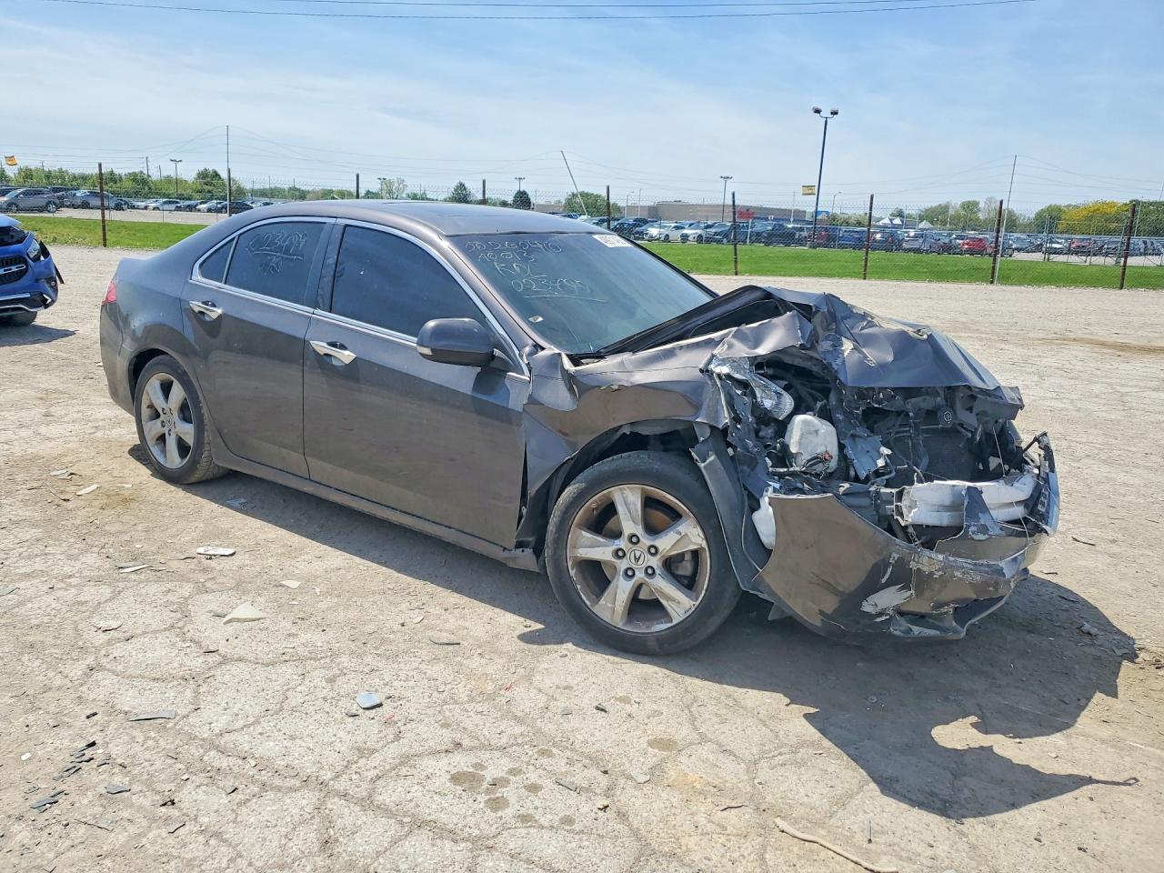 2009 Acura Tsx Gray vin: JH4CU26659C023499