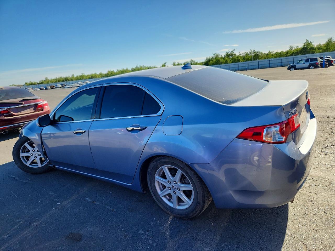 2009 Acura Tsx Blue vin: JH4CU26659C025057