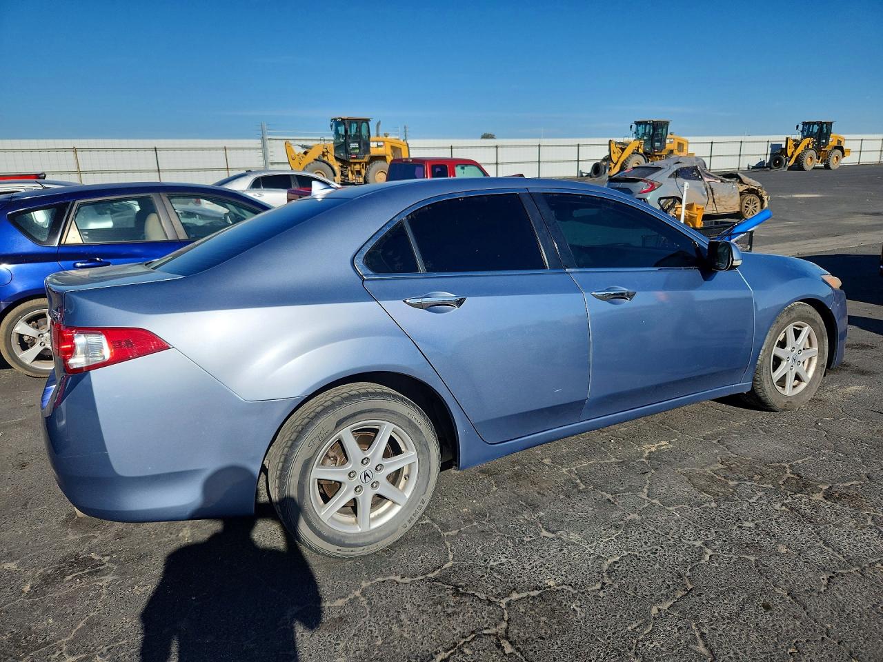 2009 Acura Tsx Blue vin: JH4CU26659C025057