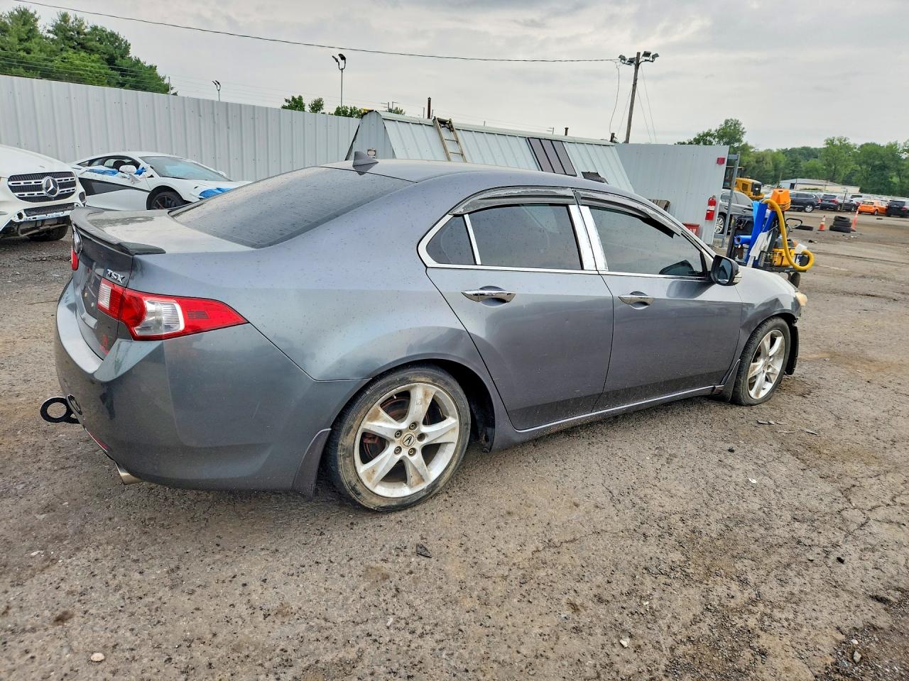 2009 Acura Tsx Gray vin: JH4CU26659C029335