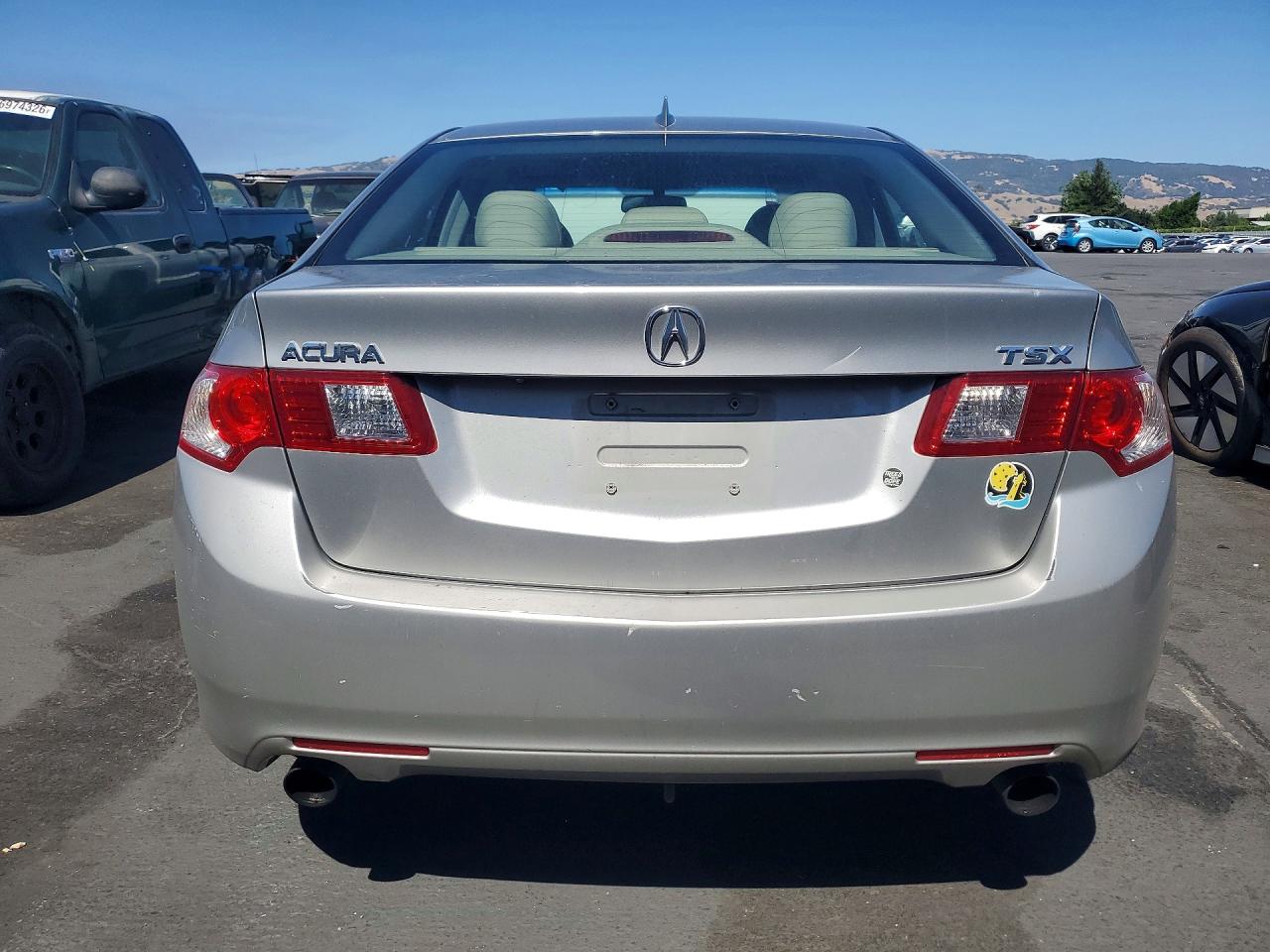 2009 Acura Tsx Silver vin: JH4CU26659C031537