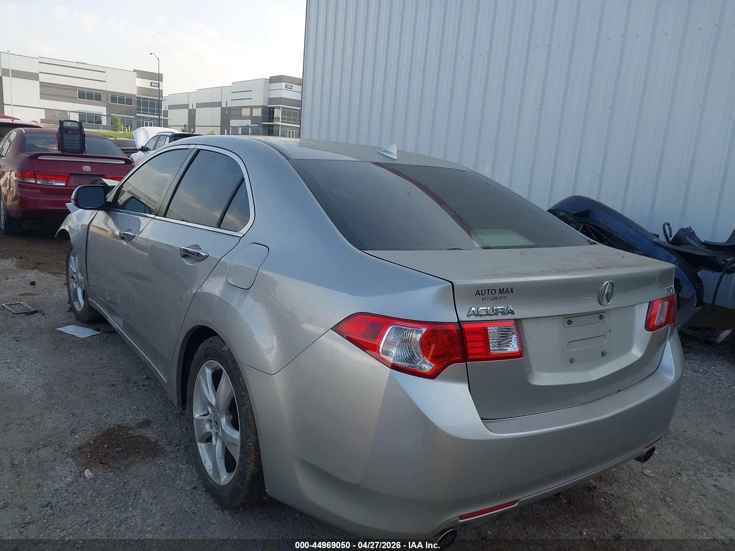 2009 Acura Tsx   Silver vin: JH4CU26659C033773