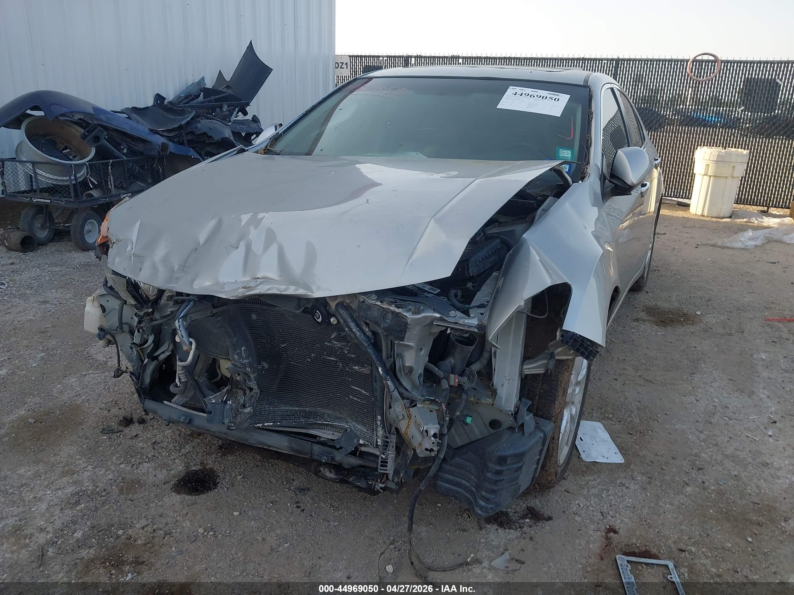 2009 Acura Tsx   Silver vin: JH4CU26659C033773