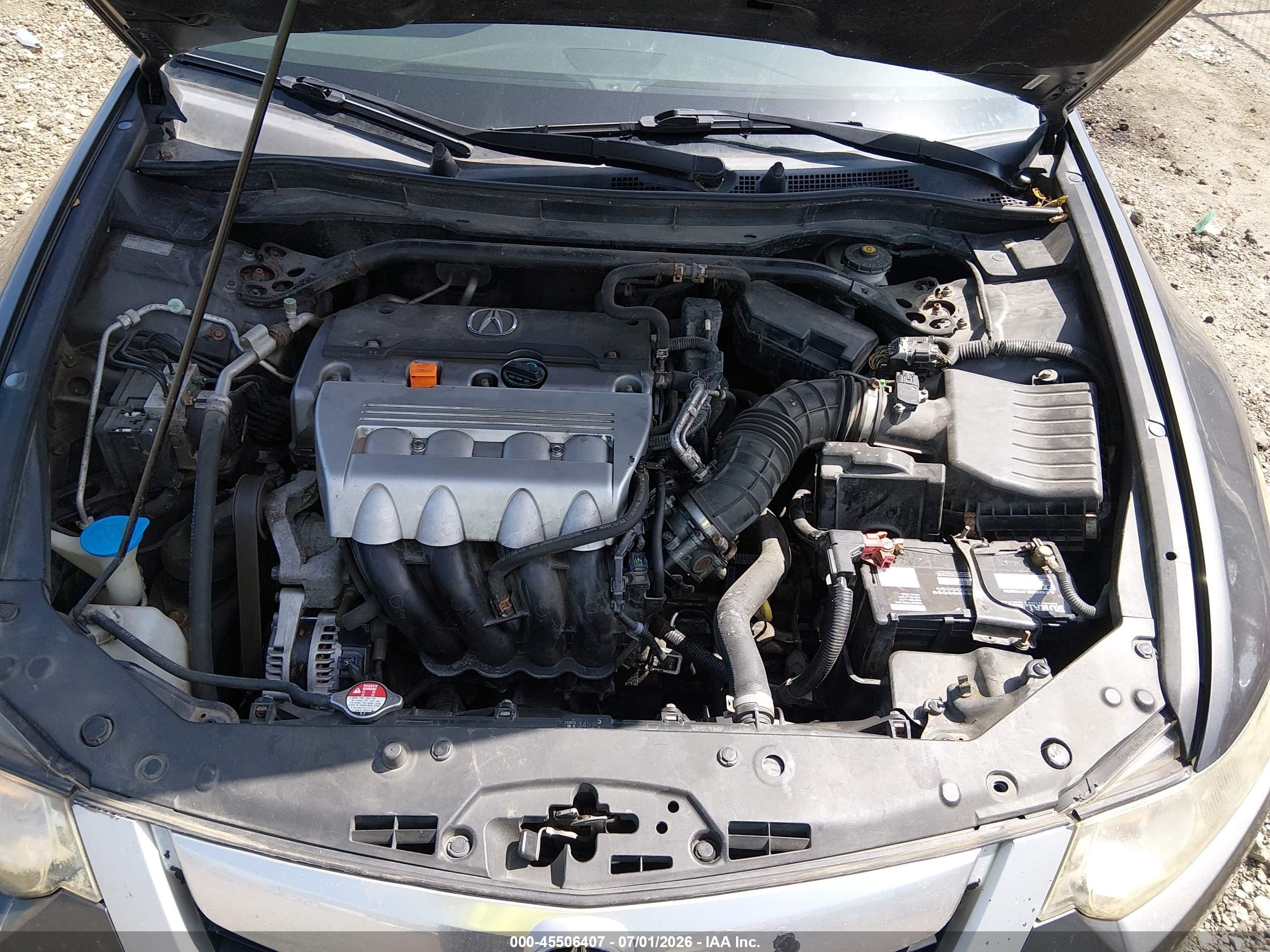 2009 Acura Tsx Gray vin: JH4CU26659C034793
