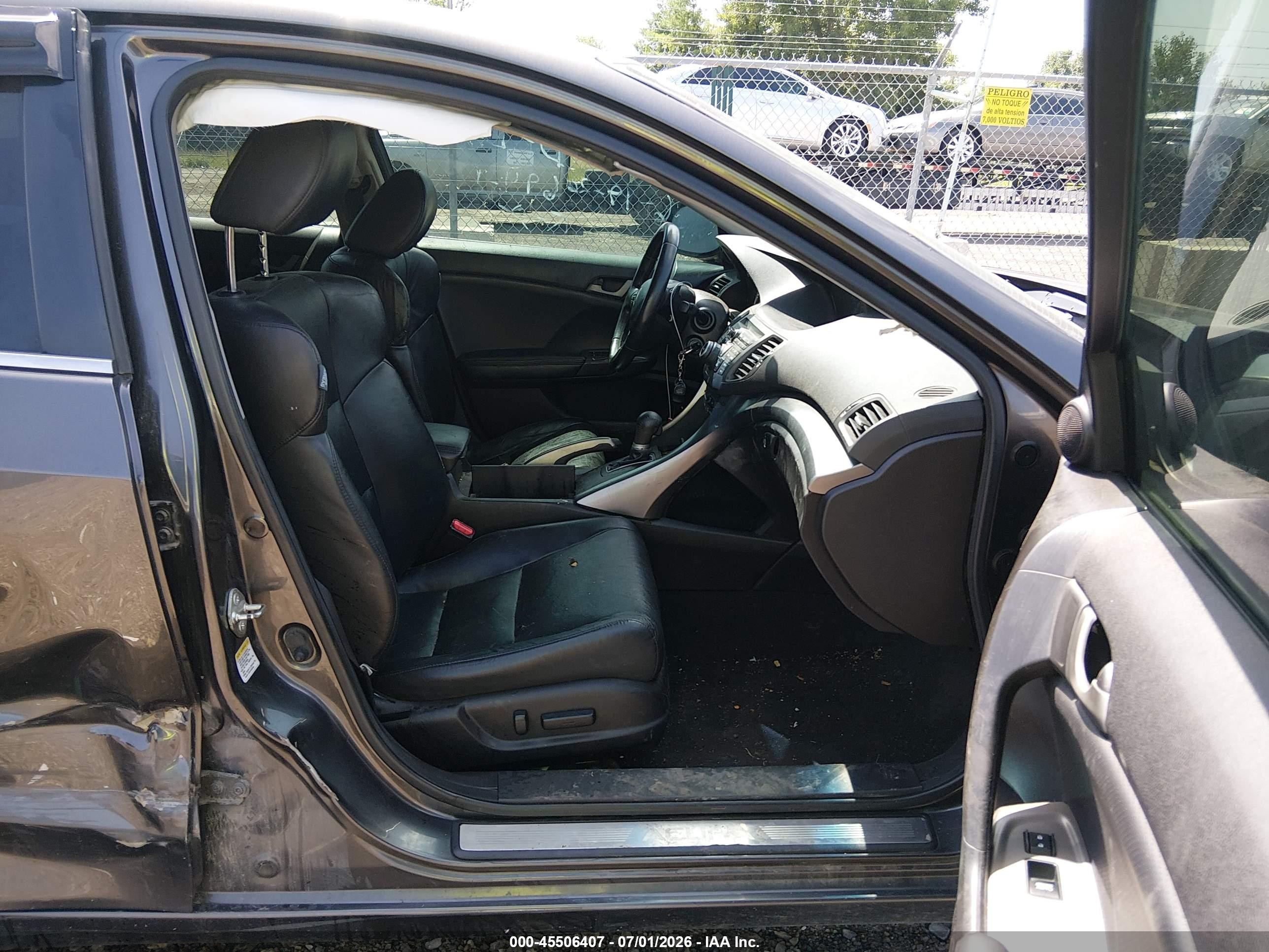 2009 Acura Tsx Gray vin: JH4CU26659C034793