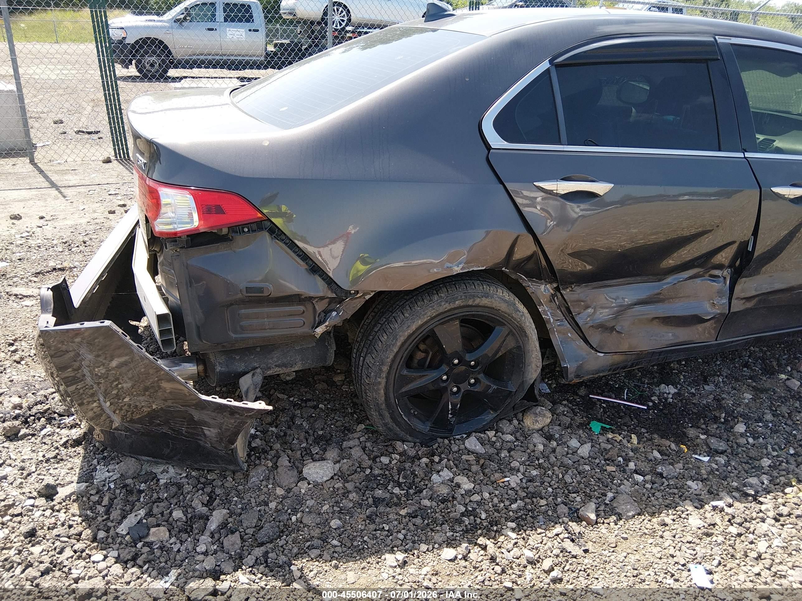 2009 Acura Tsx Gray vin: JH4CU26659C034793
