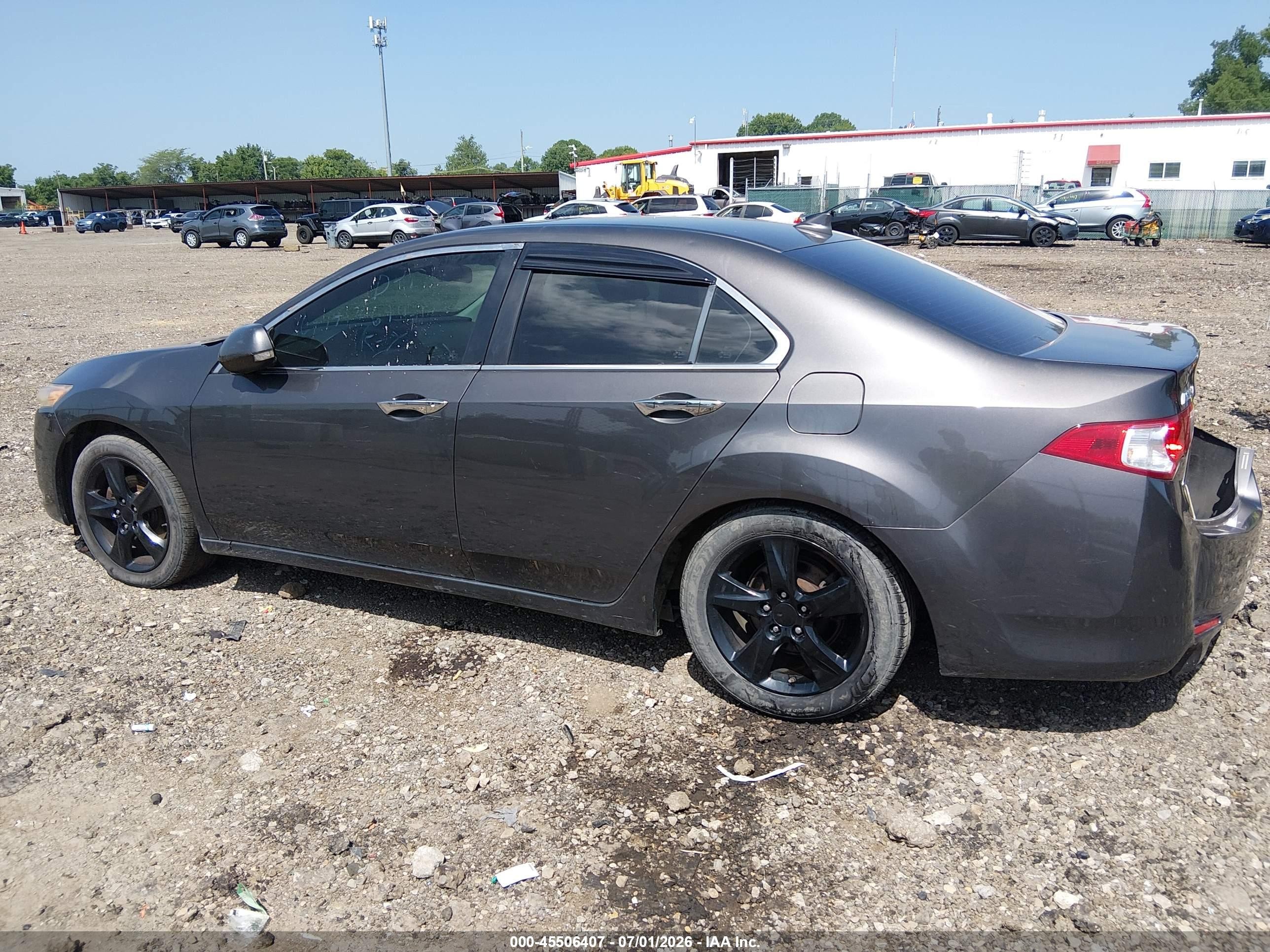 2009 Acura Tsx Gray vin: JH4CU26659C034793