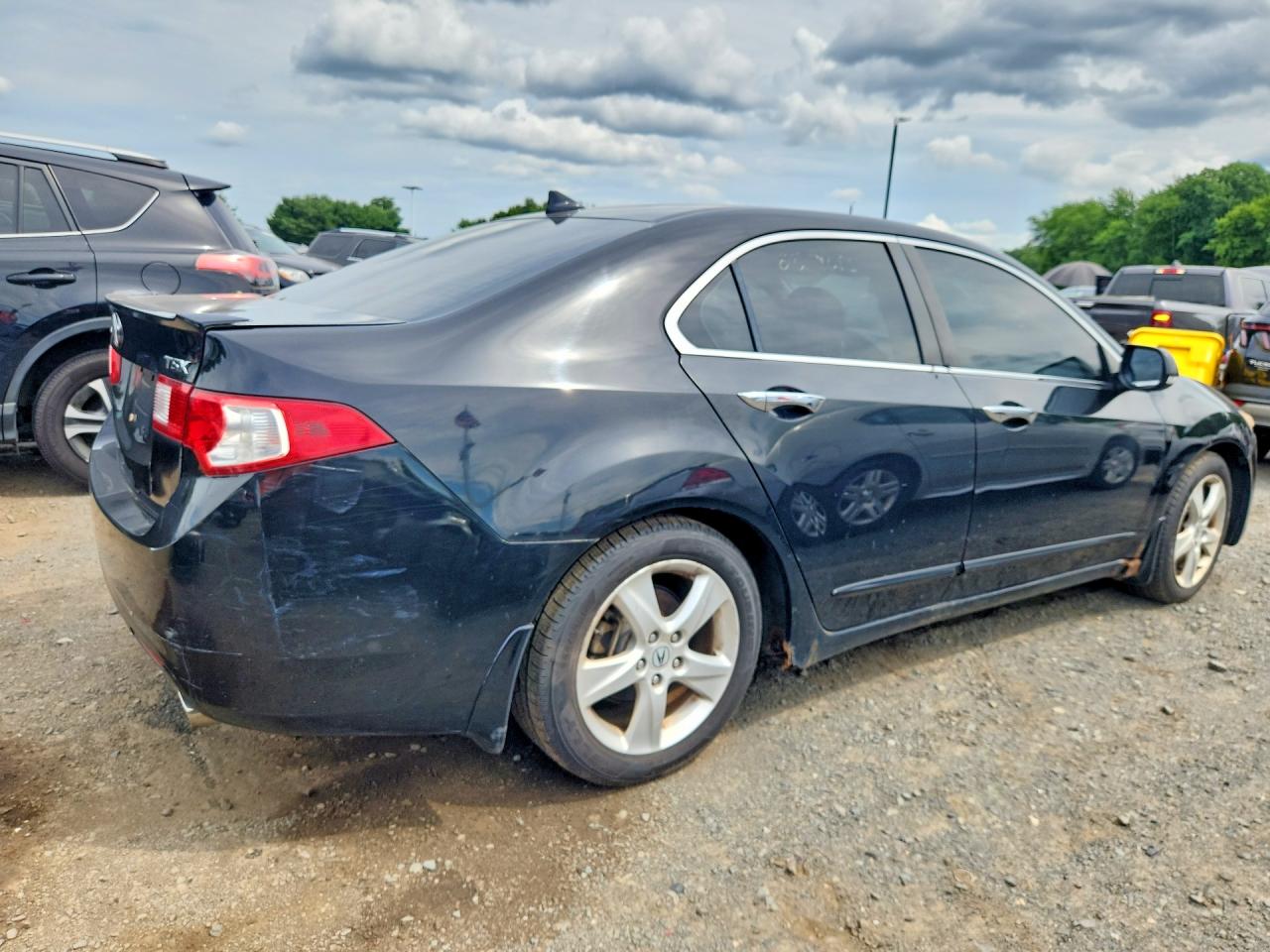 2009 Acura Tsx Black vin: JH4CU26669C003990