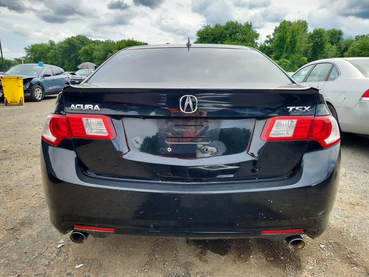 2009 Acura Tsx Black vin: JH4CU26669C003990