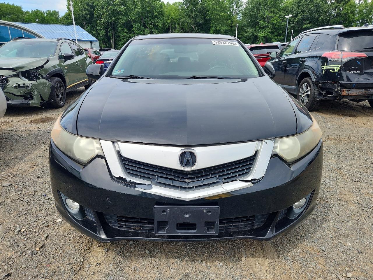 2009 Acura Tsx Black vin: JH4CU26669C003990