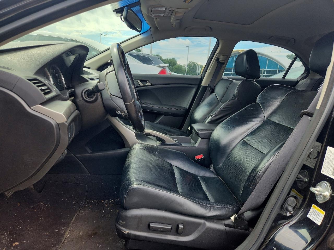 2009 Acura Tsx Black vin: JH4CU26669C003990