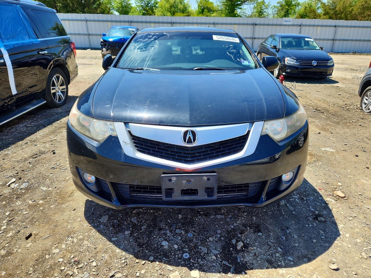 2009 Acura Tsx Black vin: JH4CU26669C005917